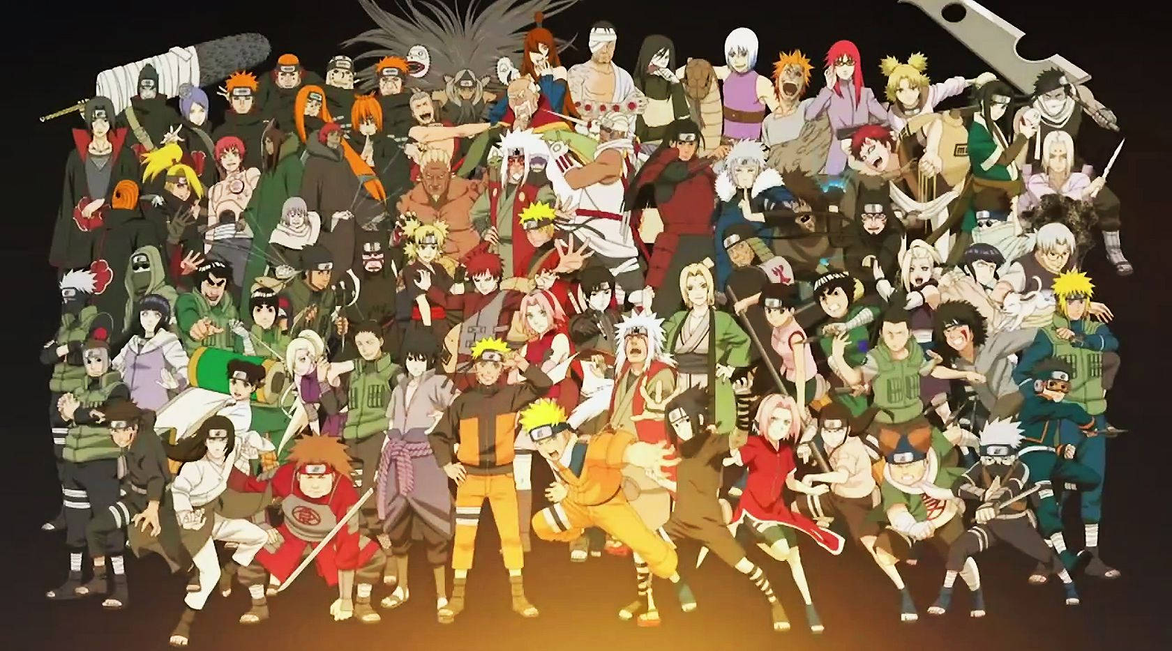 Kaikki Naruto Ninjahahmot Taustakuvat