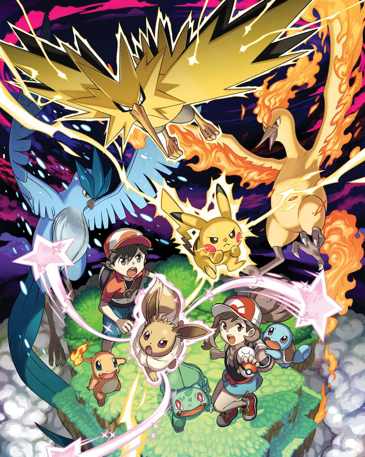 "Kaikki yhdistyy: Pokemon-kilpailut auttavat jokaista pelaajaa olemaan paras" Taustakuvat