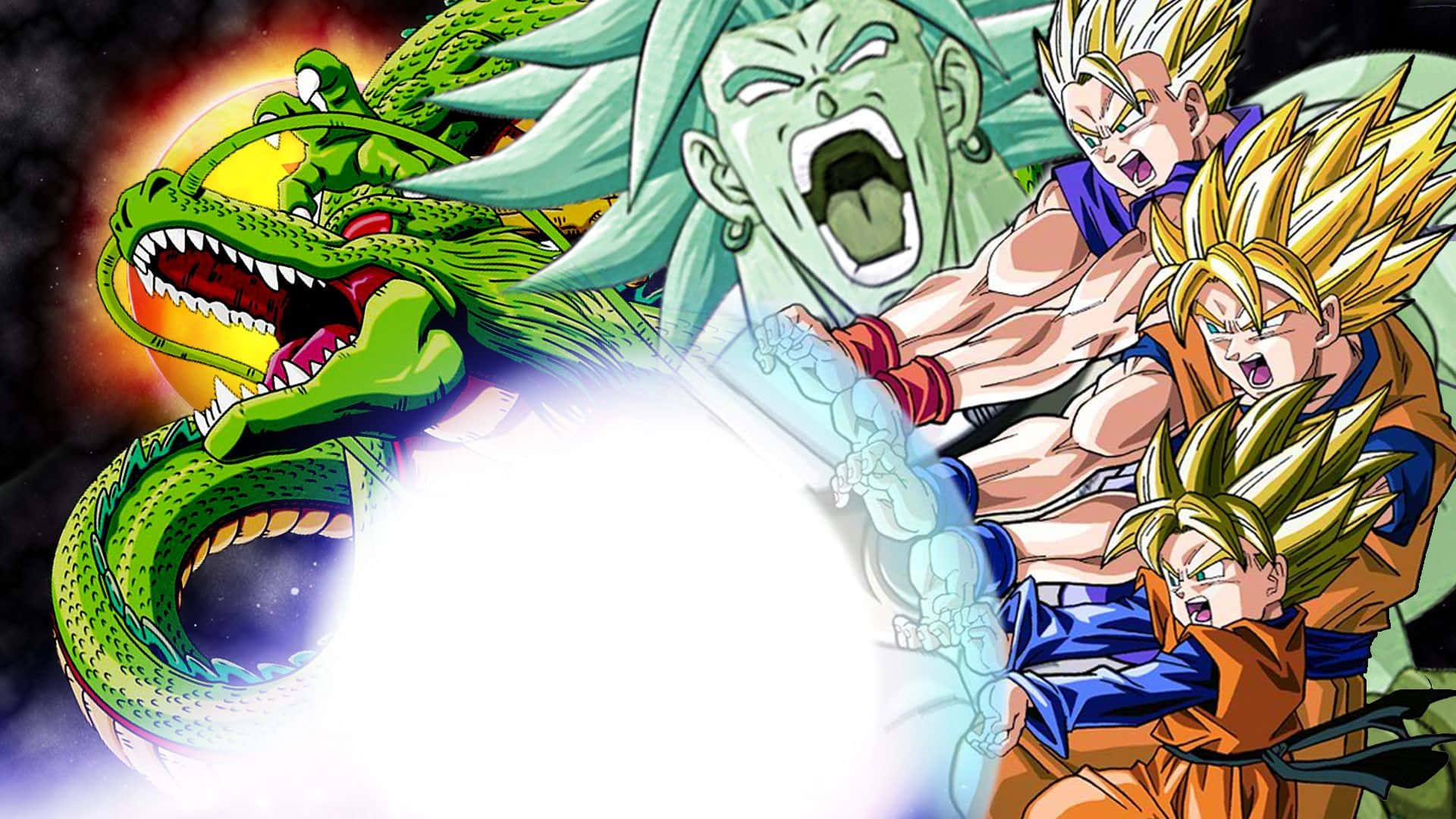 Kaikkivoimaiset Super Saiyajinit ylittävät rajansa Dragon Ball Super Brolyssa Taustakuvat