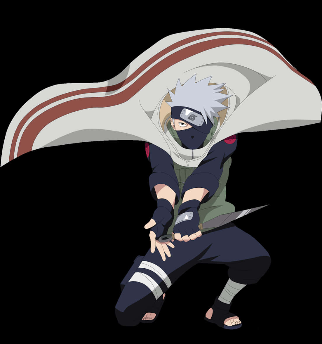 Kakashi Hatake valmiina taisteluun Taustakuvat