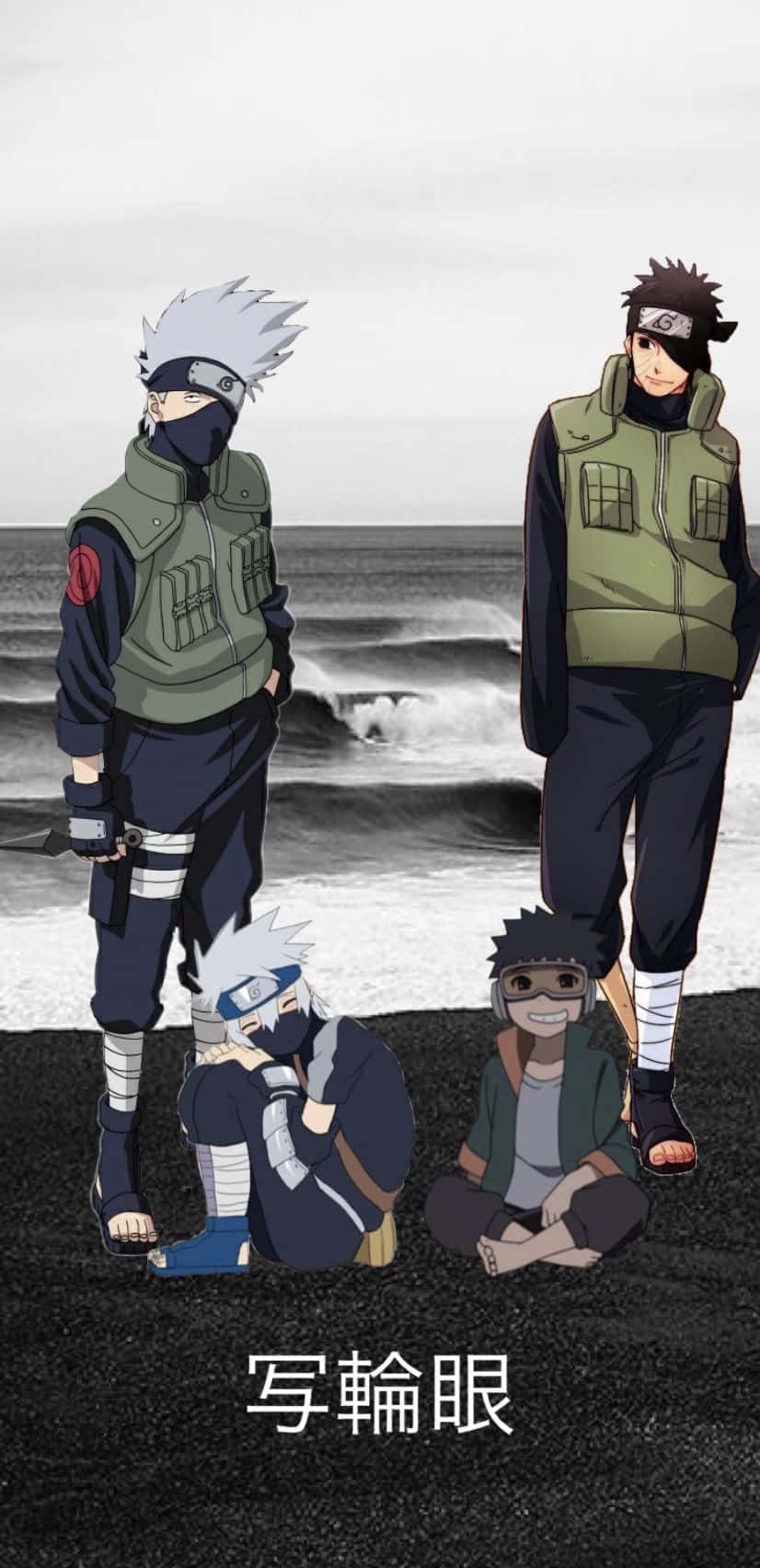 Kakashi ja Obito parhaat ystävät Taustakuvat
