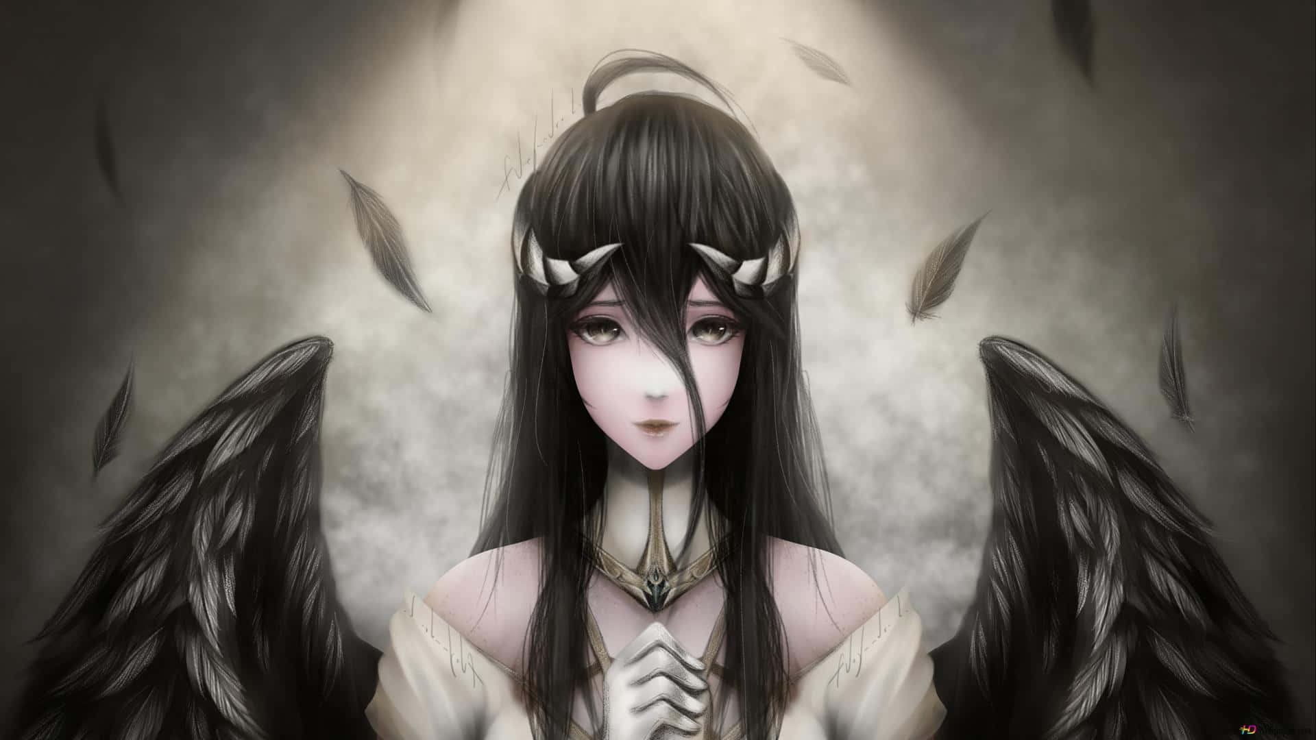 Kaksi tyttöä mustissa anime-asuissa syleilemässä yhteistä hetkeä Taustakuvat