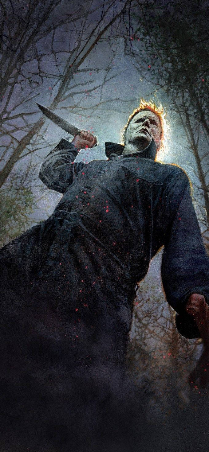 Kammottava karmiva Halloween-iPhone Taustakuvat