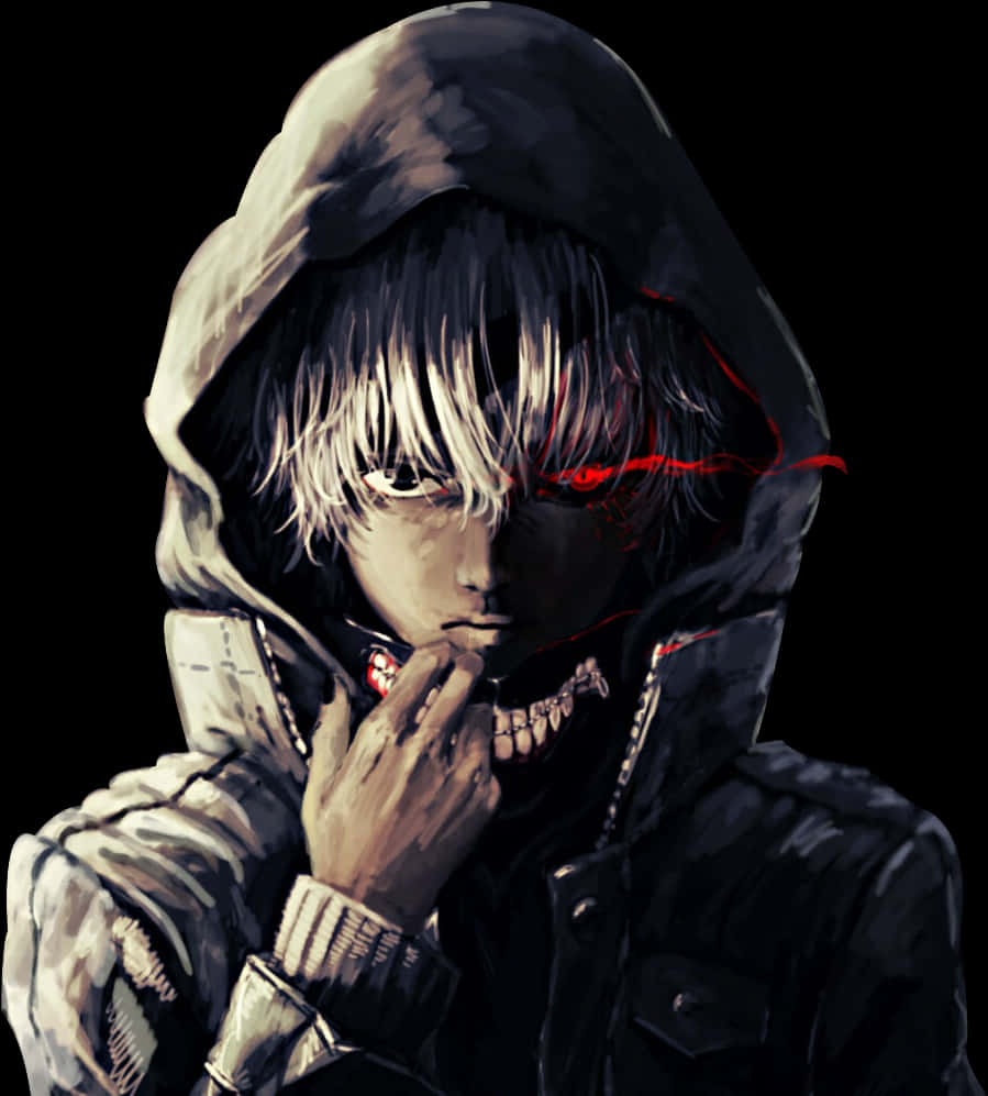 Kaneki Ken huppupäinen Ghoul-taiteilu Taustakuvat
