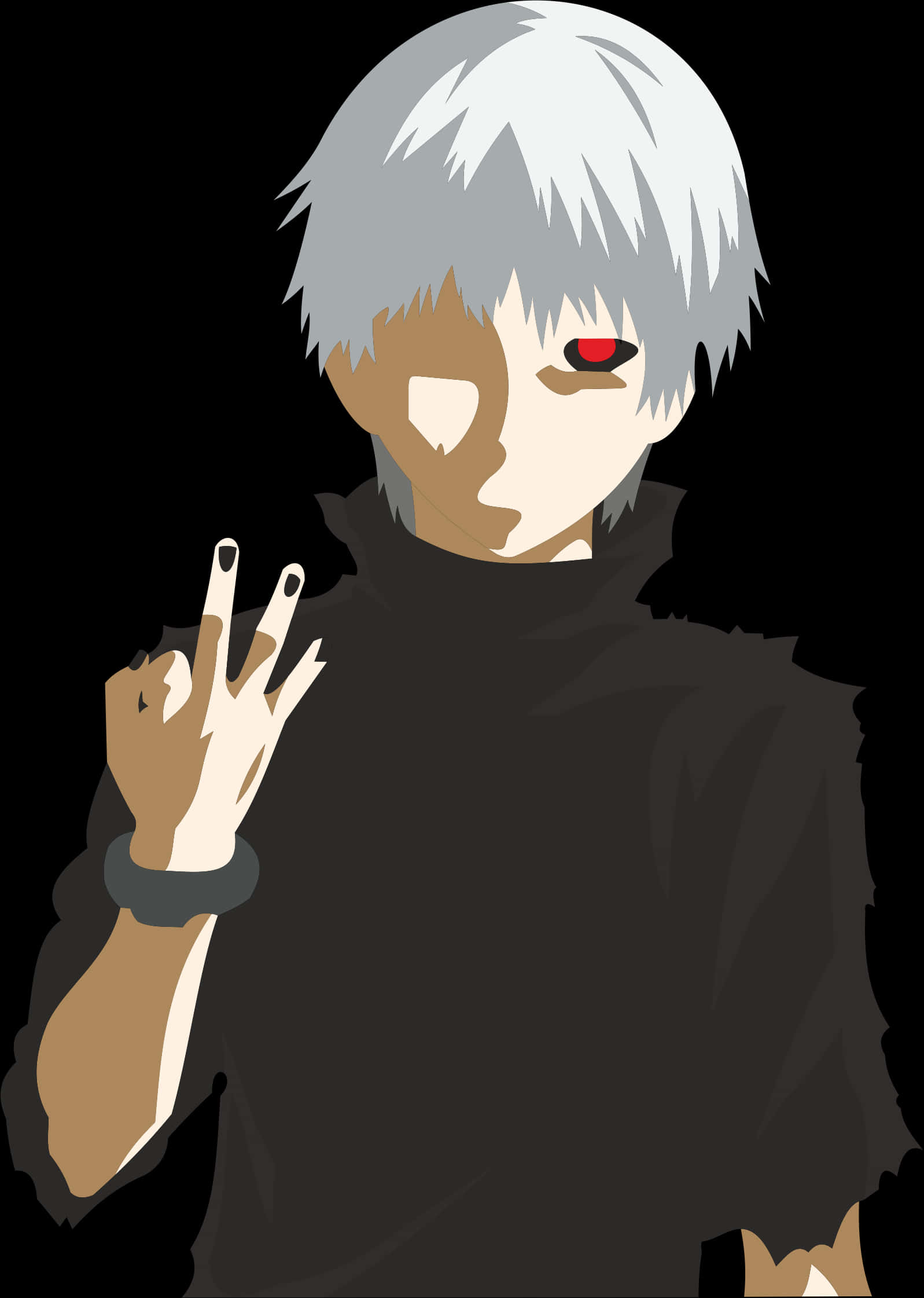 Kaneki Ken vektoritaide Taustakuvat