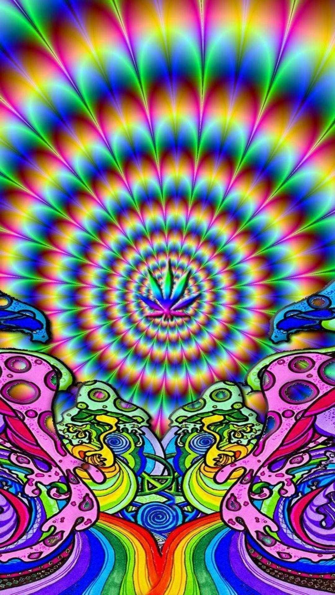 Kannabiskaleidoskooppi Trippinen Estetiikka Taustakuvat