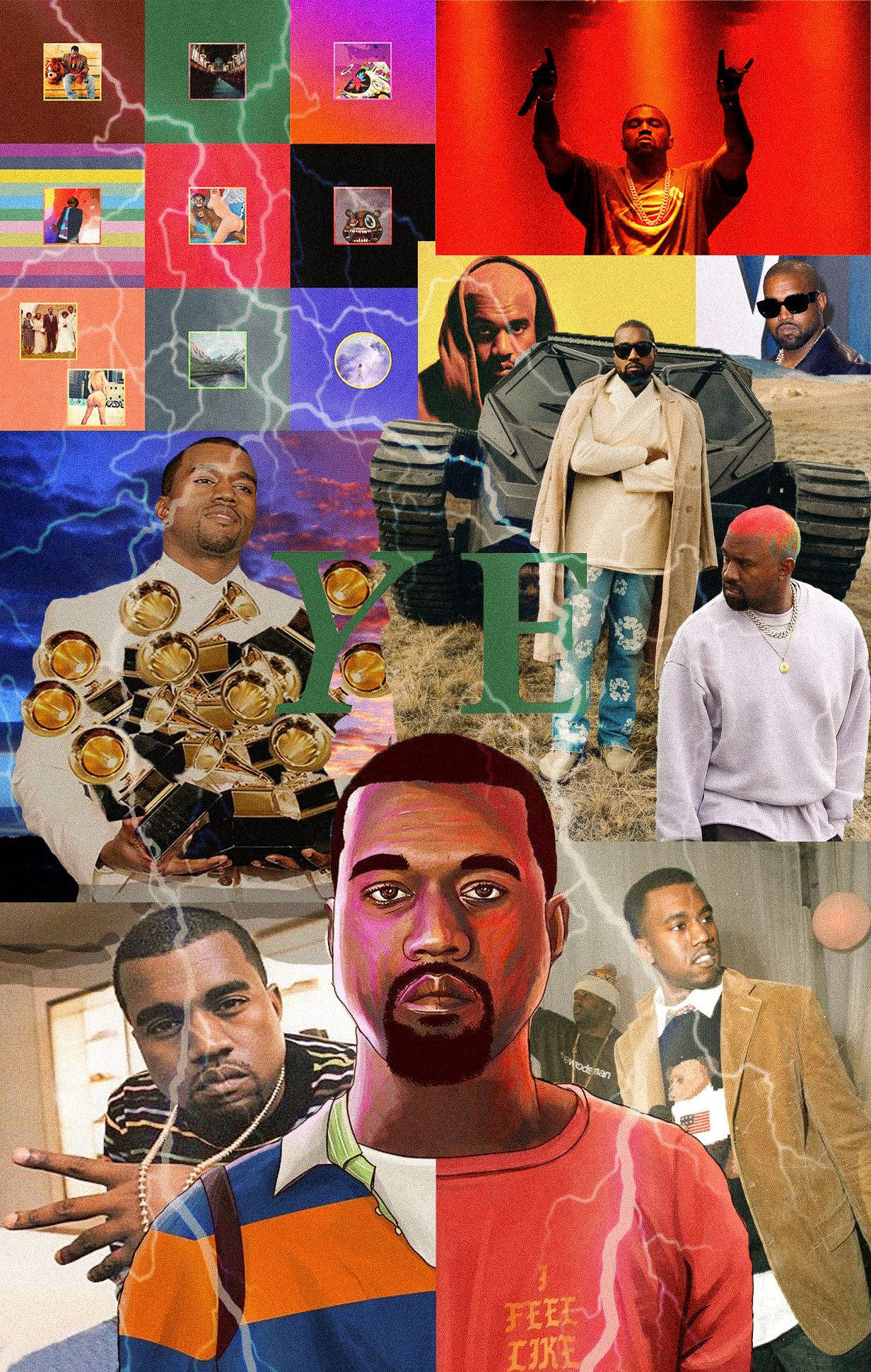 “Kanye West - College Dropout” Taustakuvat