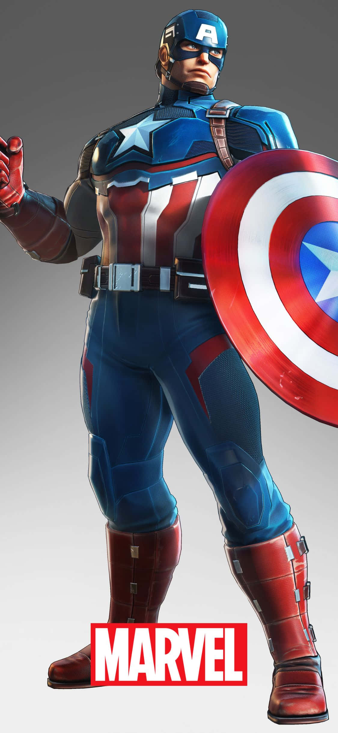 Kapteeni Amerikka iPhone XS Marvel-tausta Taustakuvat