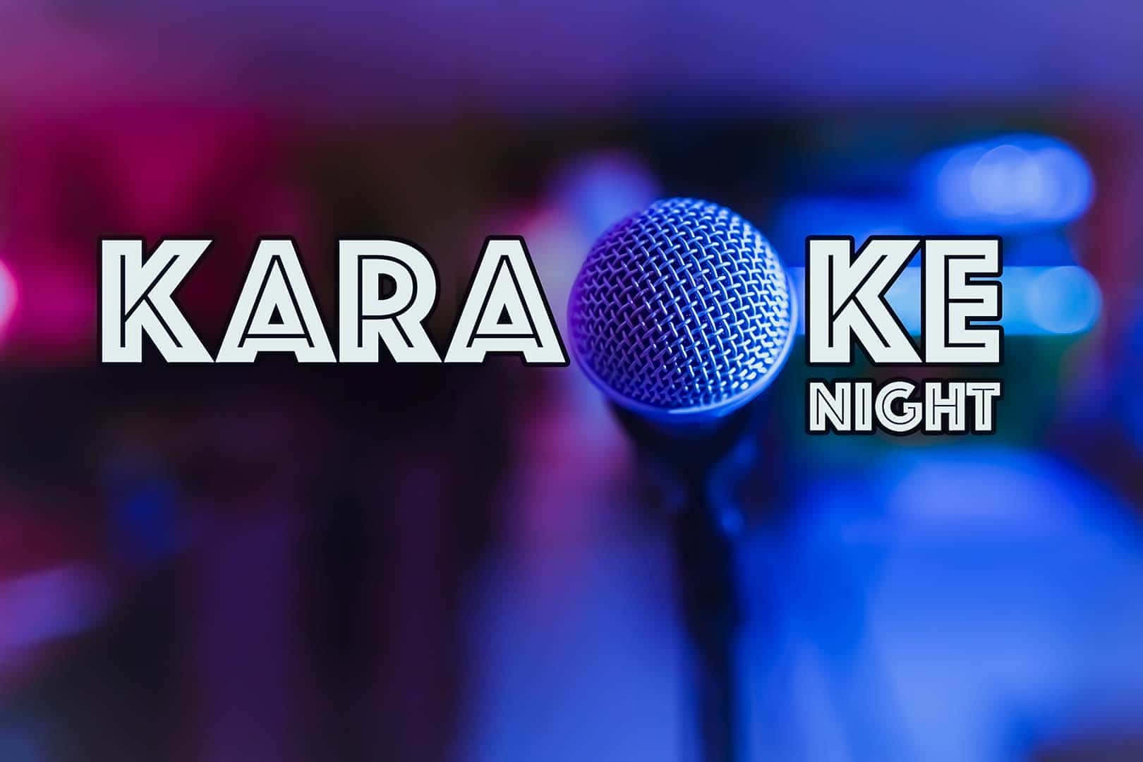 Karaoke-illan typografiatausta Taustakuvat