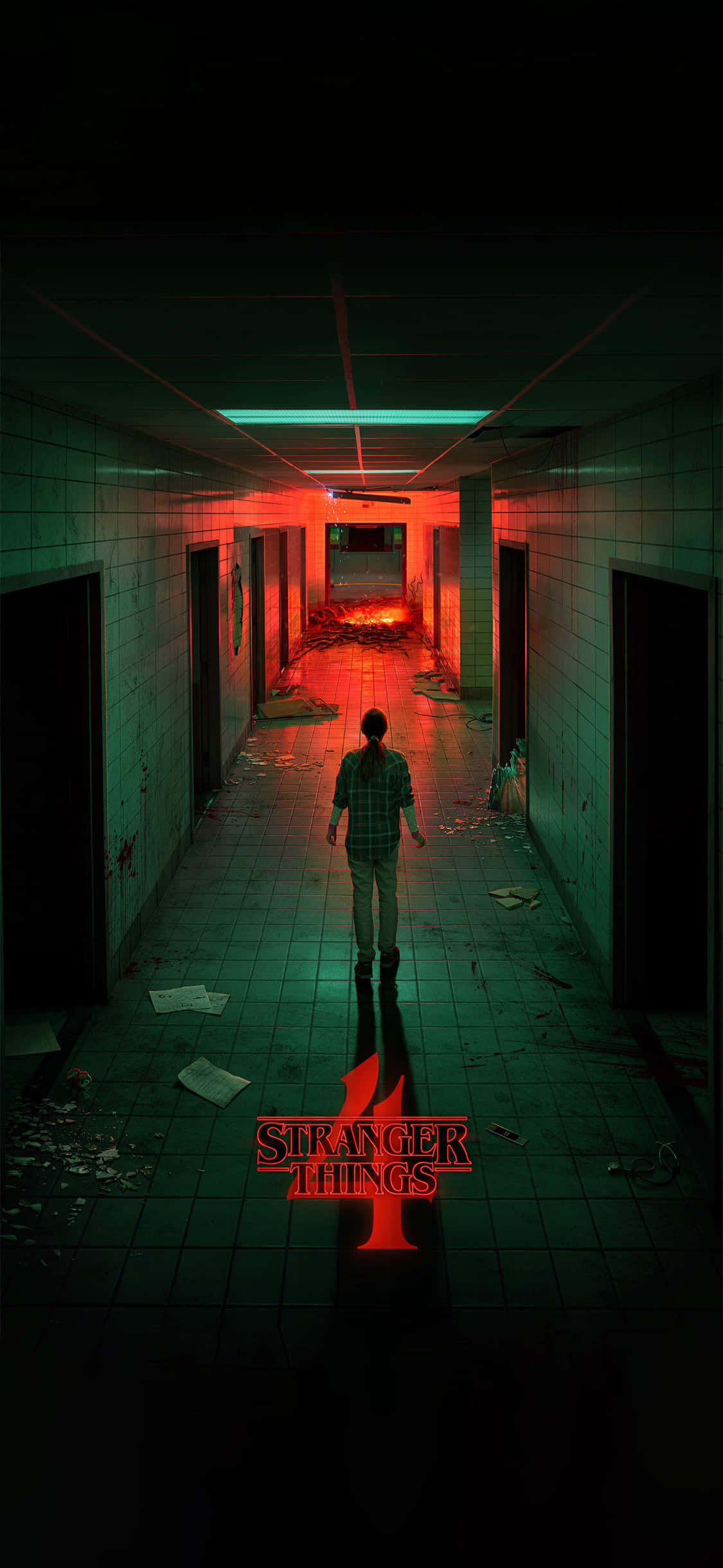 Karmea Stranger Things -käytävä Taustakuvat