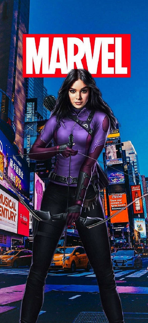 Kate Bishop Marvel-fanitaide Taustakuvat