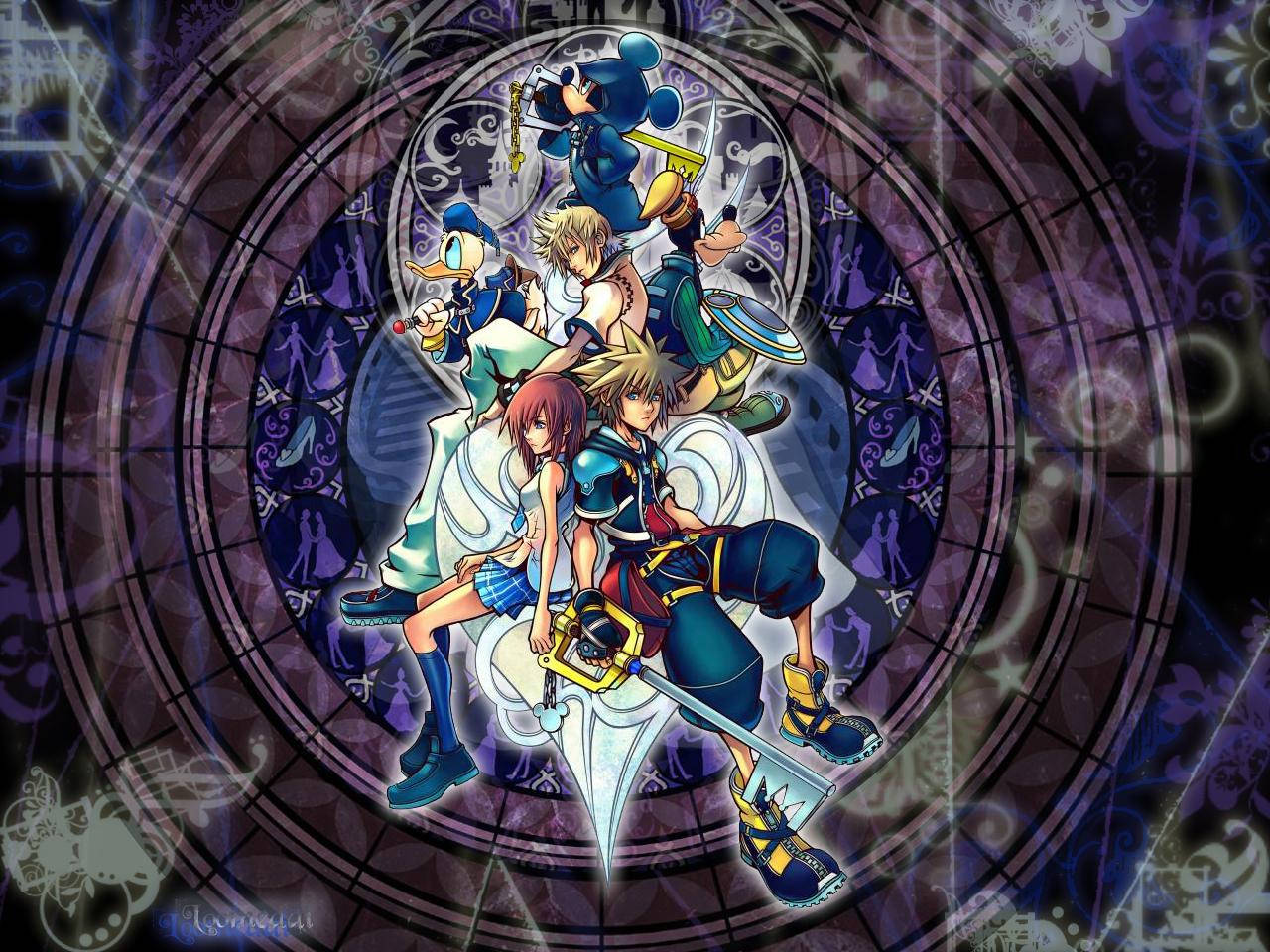 Kaunis Kingdom Hearts -logo Taustakuvat