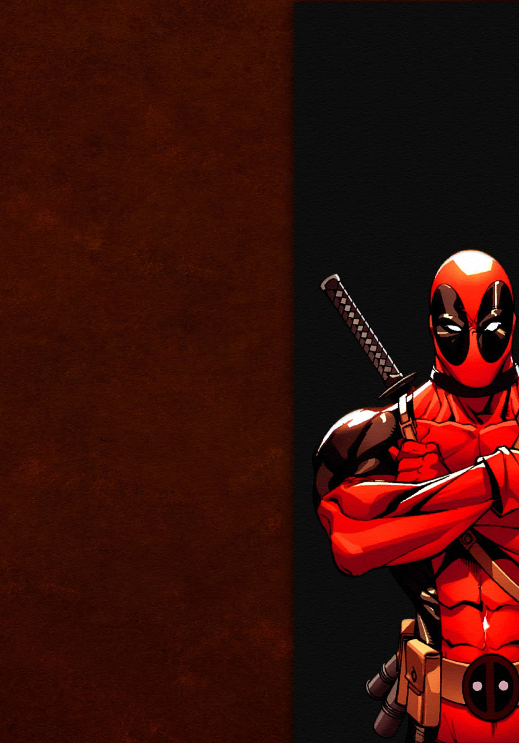 Kaupungin etsityin palkkasoturi – Musta Deadpool. Taustakuvat