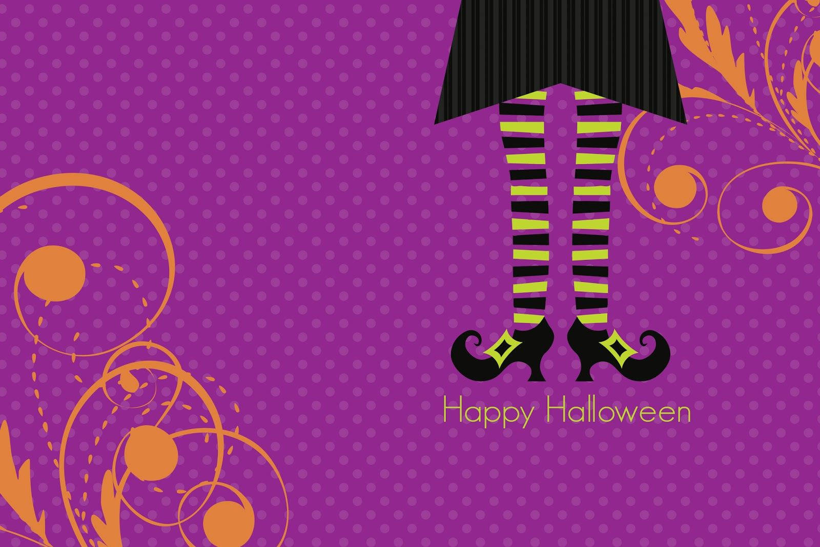 Kawaii Halloween Noidan Jalat Taustakuvat