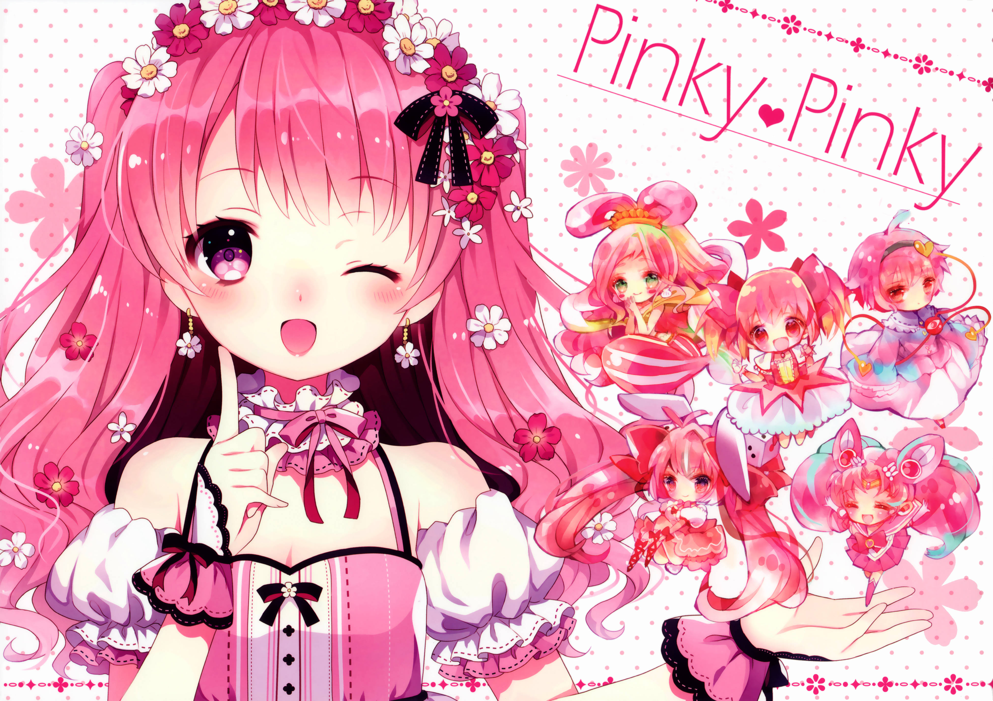 Kawaii-kulttuurin ruumiillistuma – Hikaru Usadan pinkki anime-estetiikka Taustakuvat