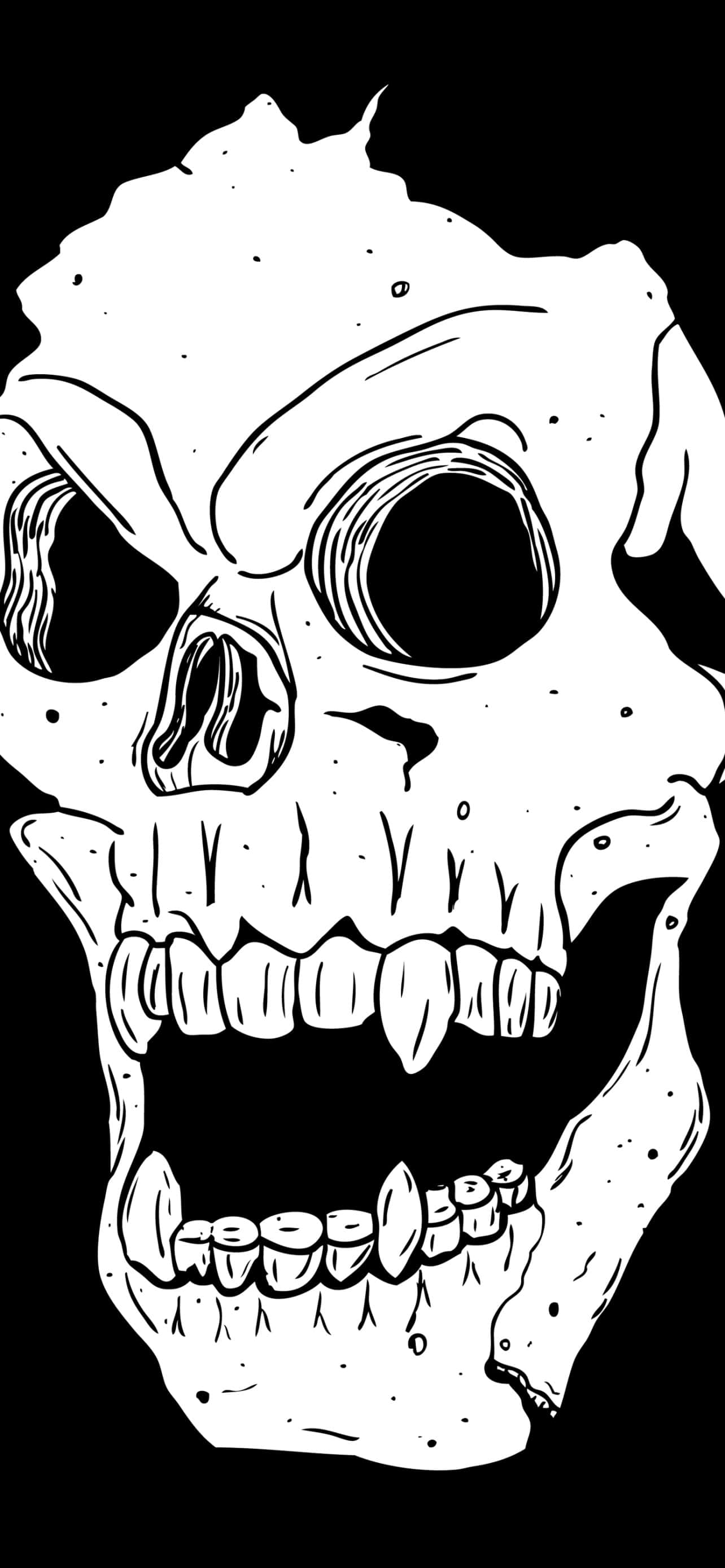 Käynnistä keskustelu Skull Phone -puhelimella Taustakuvat