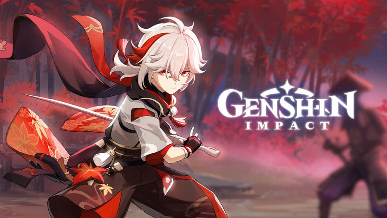 Kazuha Genshin Impact -hahmo Taustakuvat