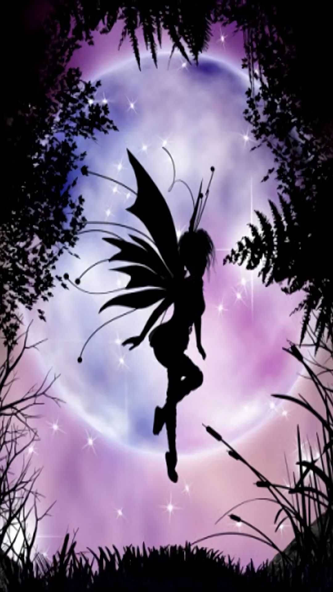 Keijukaisen esteettinen siluetti Taustakuvat