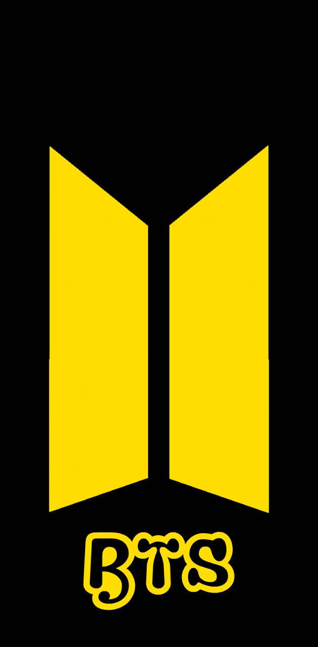 Keltainen BTS-logo Taustakuvat