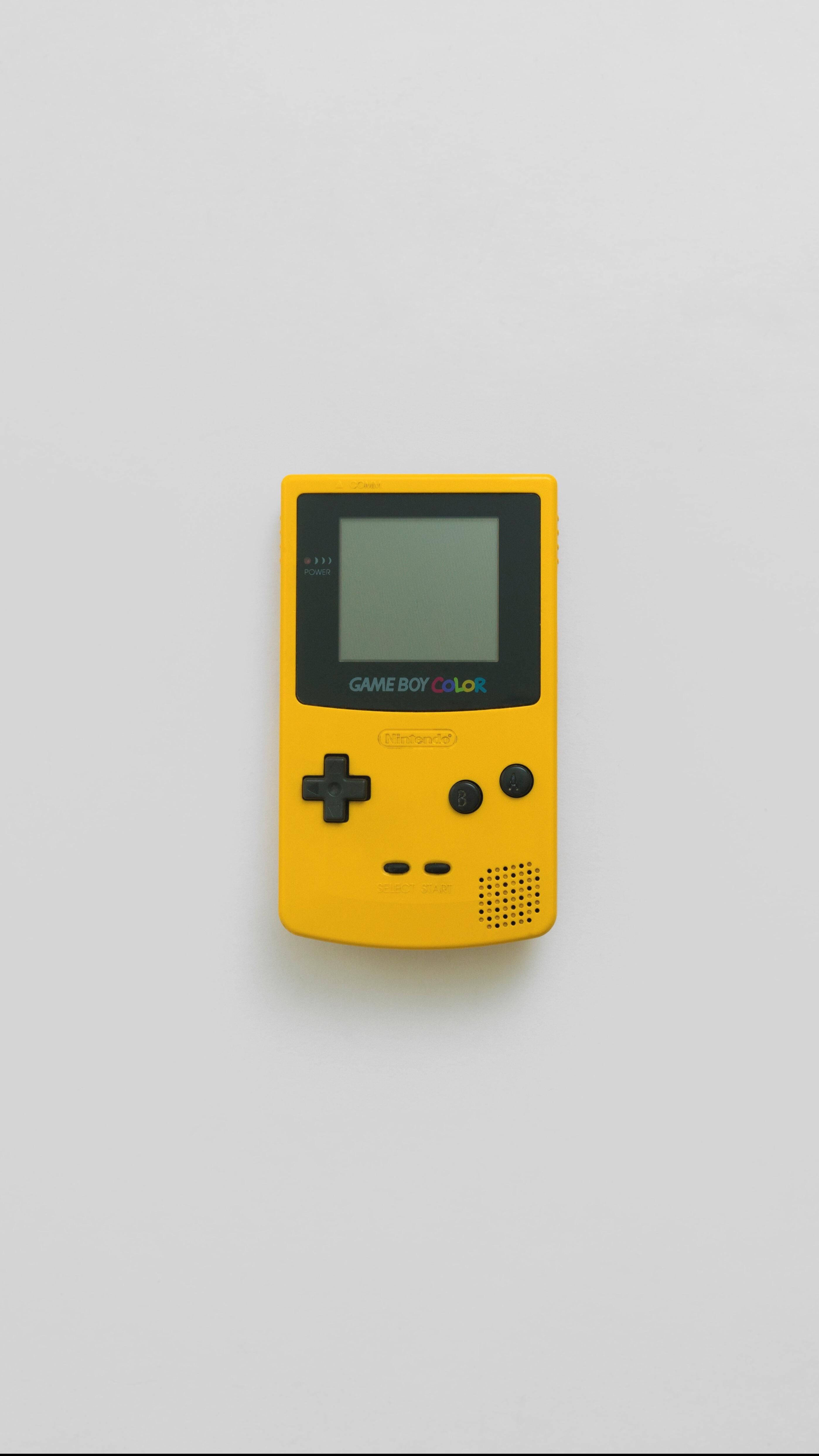Keltainen Game Boy Color Taustakuvat