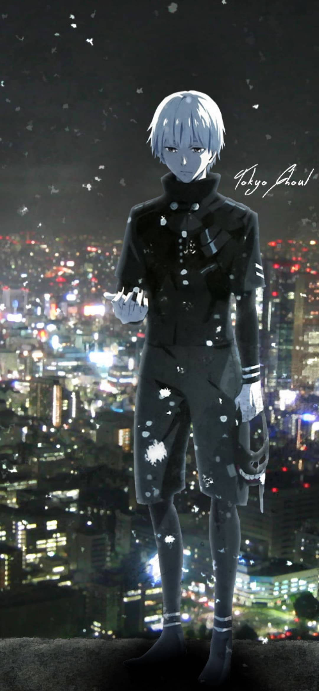 Ken ilman naamiota Tokyo Ghoul iPhone -tausta Taustakuvat