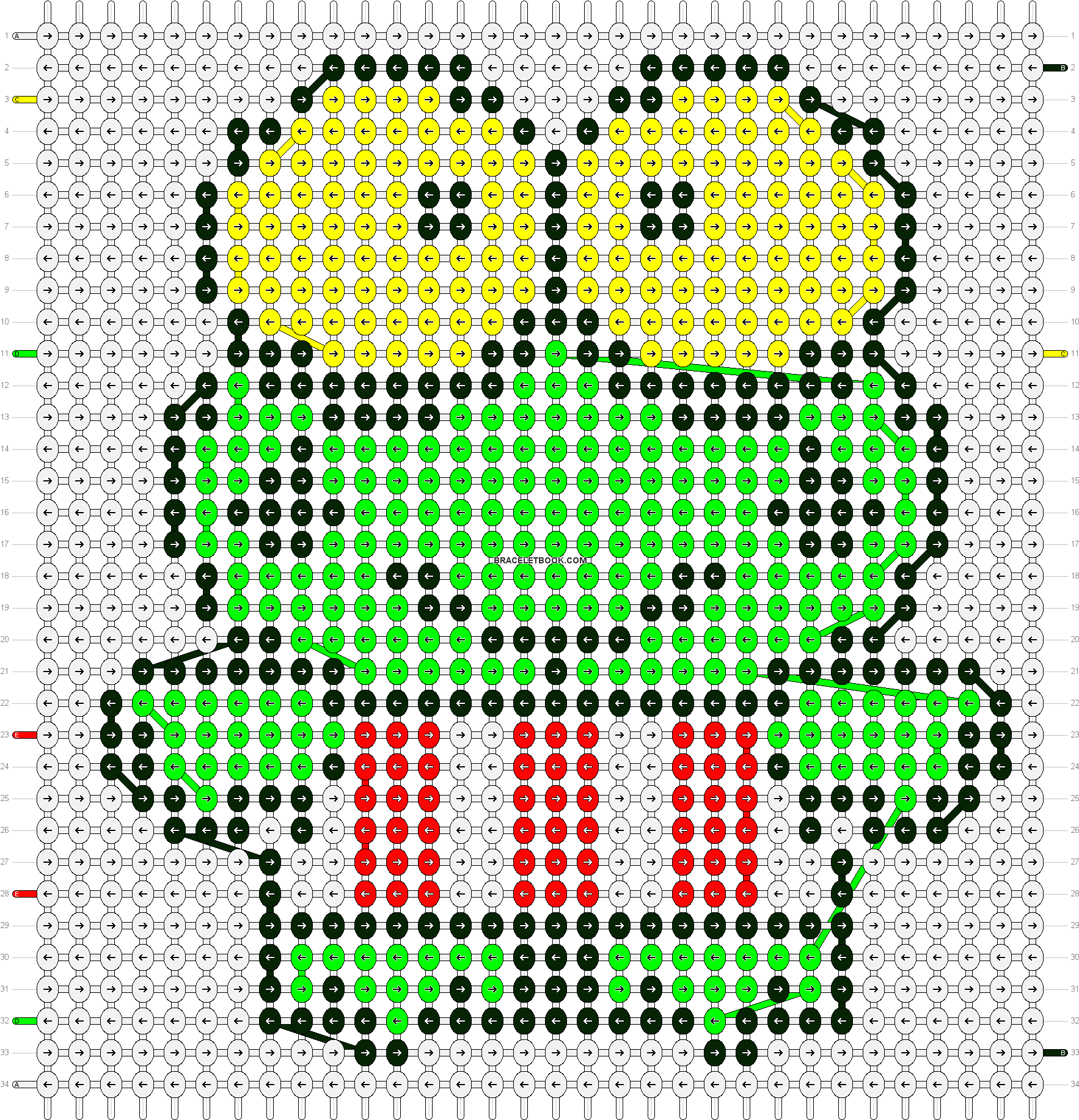 Keroppi-pikselitaideteos Taustakuvat