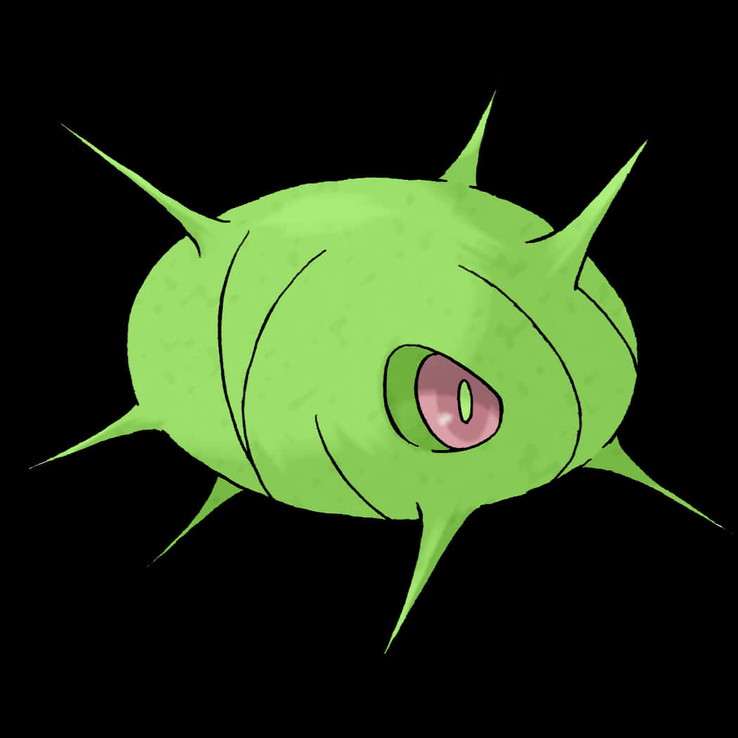 Kiiltävä Cascoon Pokémonista Taustakuvat