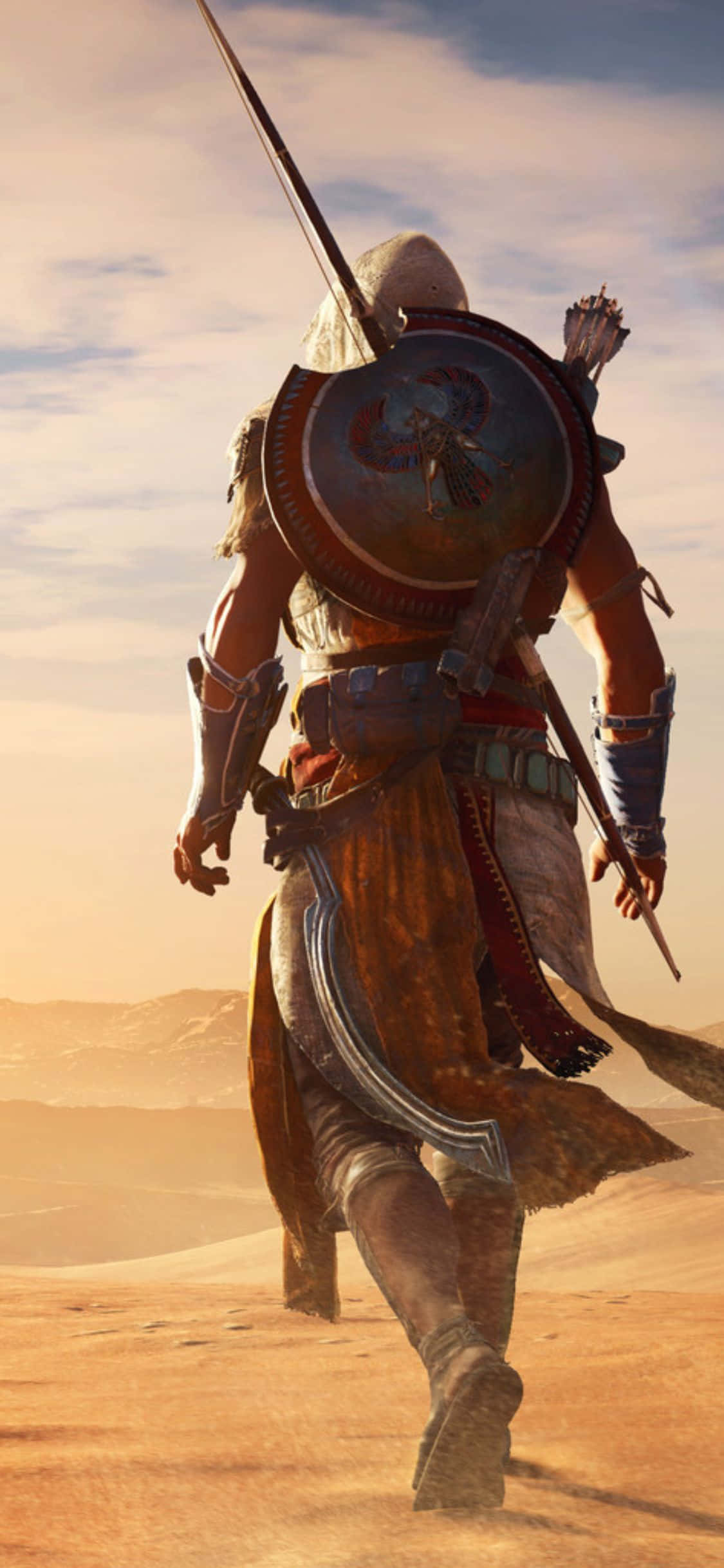 Kiipeä suurille pyramideille iPhone X:n Assassin's Creed Originsissa! Taustakuvat