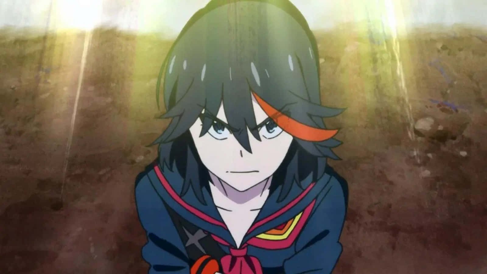 Kill La Kill Ryuko vakavat kasvot kuva Taustakuvat