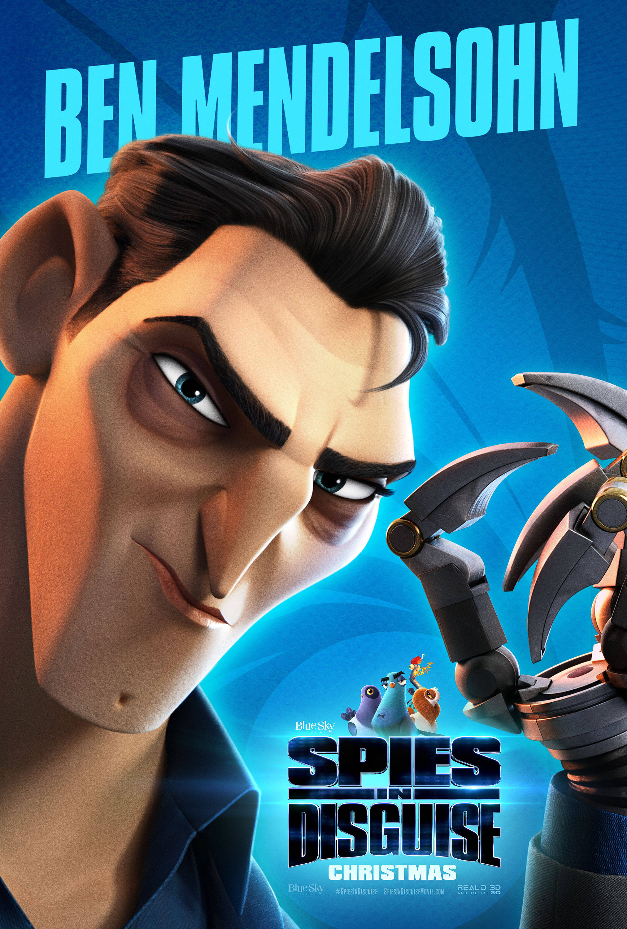 Killian-juliste Spies In Disguise Taustakuvat