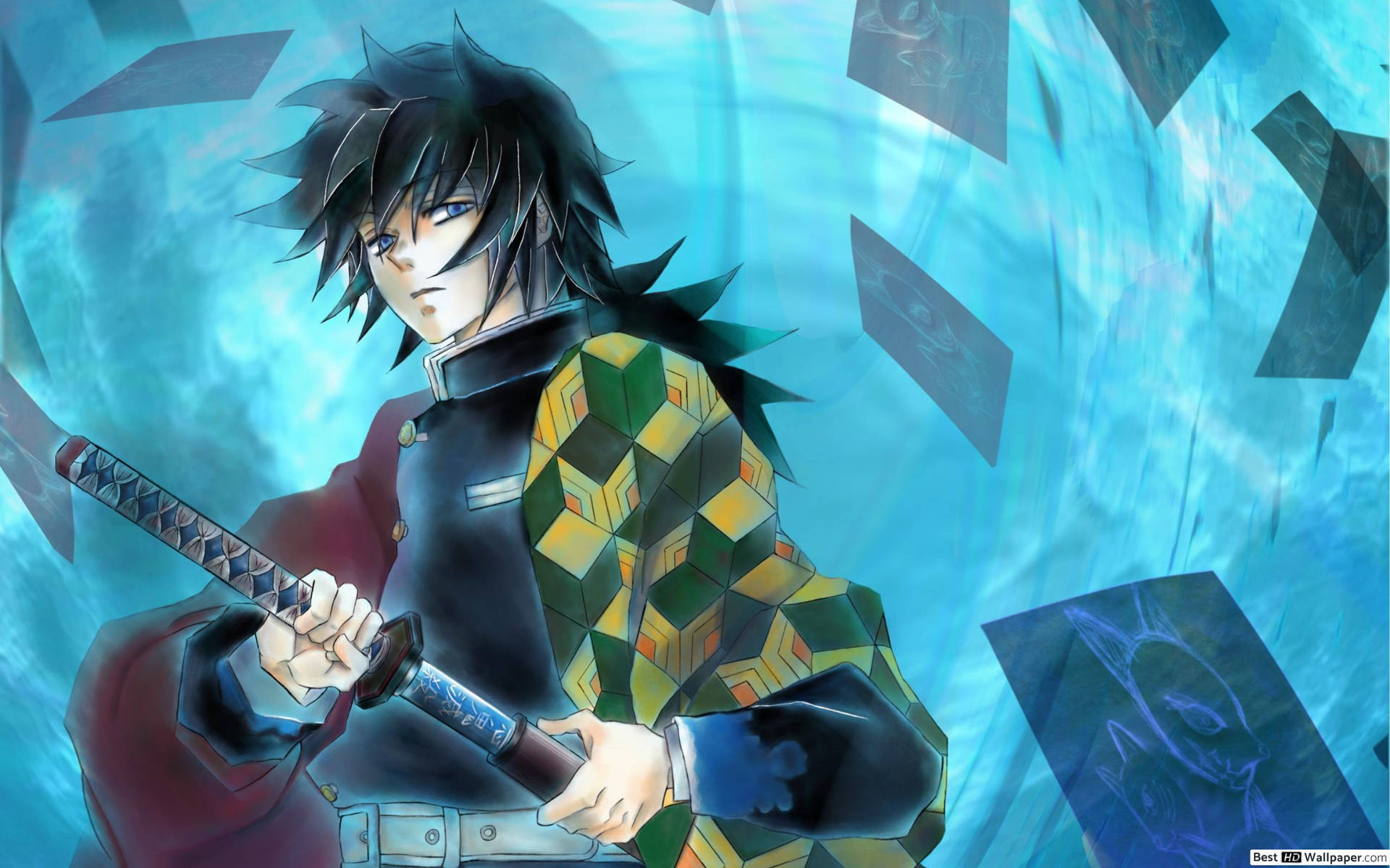 Kimetsu no Yaiba - Demon Slayer Giyu Tomioka Taustakuvat
