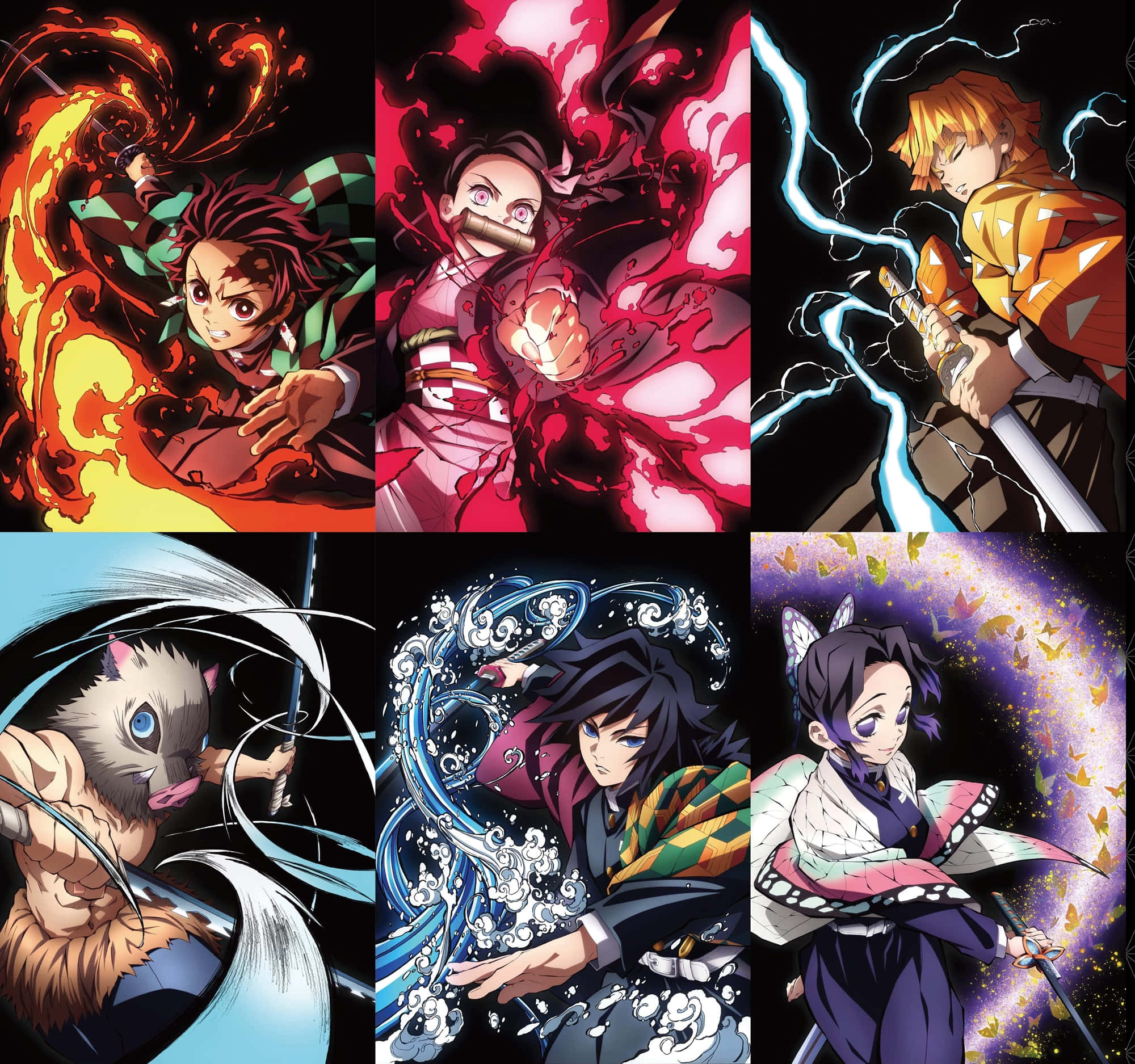Kimetsu no Yaiba - Demonien tappaja Taustakuvat