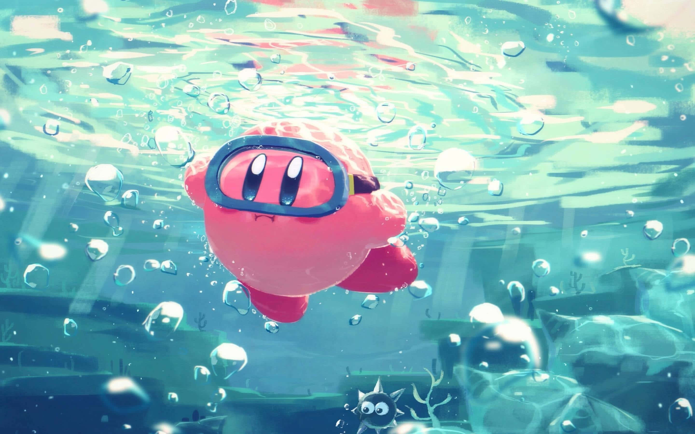 Kirby loistaa uudessa seikkailussaan Taustakuvat
