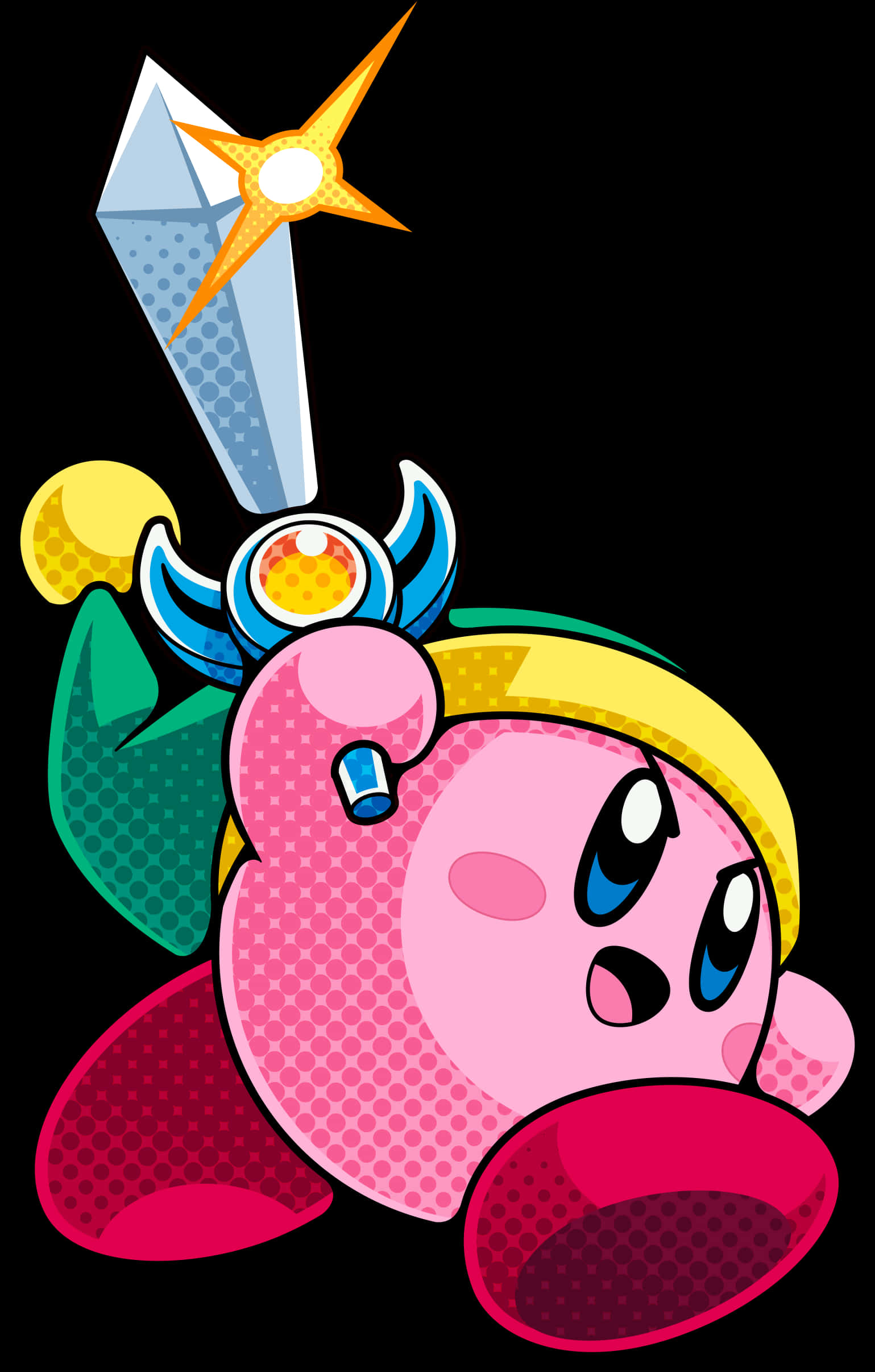 Kirby miekka-illustraatio Taustakuvat