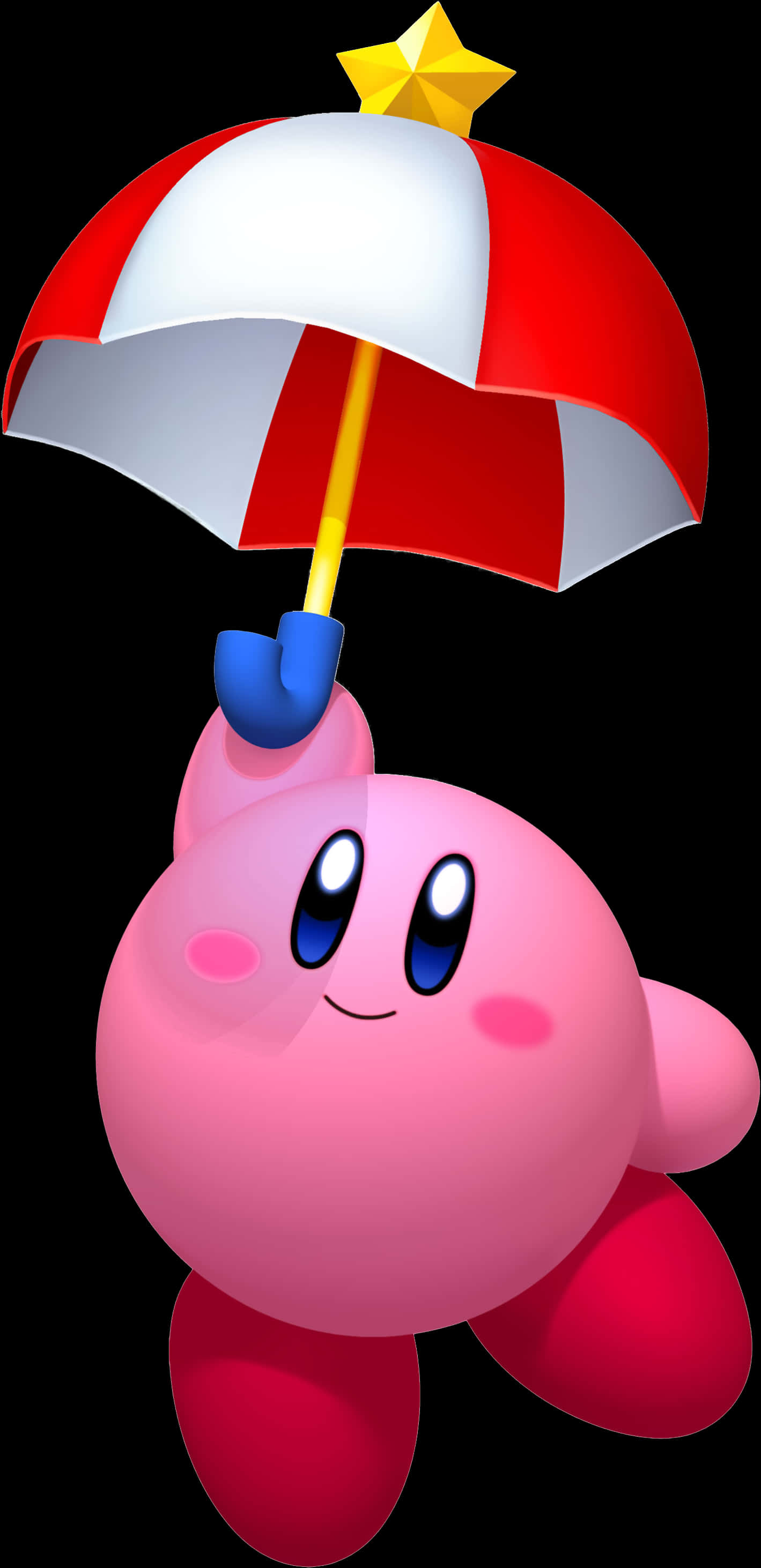Kirby sateenvarjon kanssa Taustakuvat