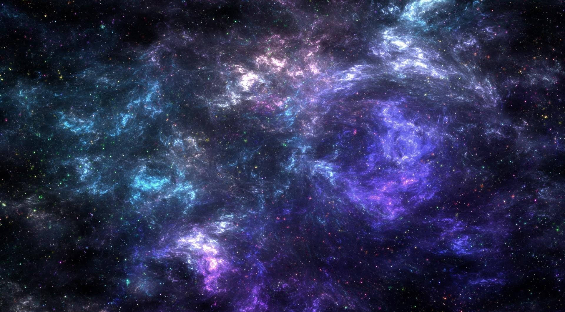 Kaunis tietokoneen taustakuva HD-galaksisumusta.