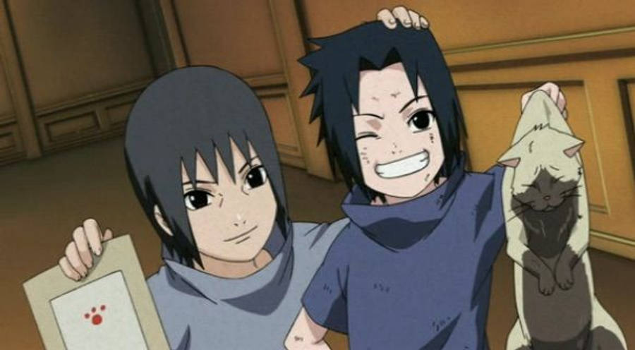 Kissa Naruto Itachi Uchiha 4K Taustakuvat