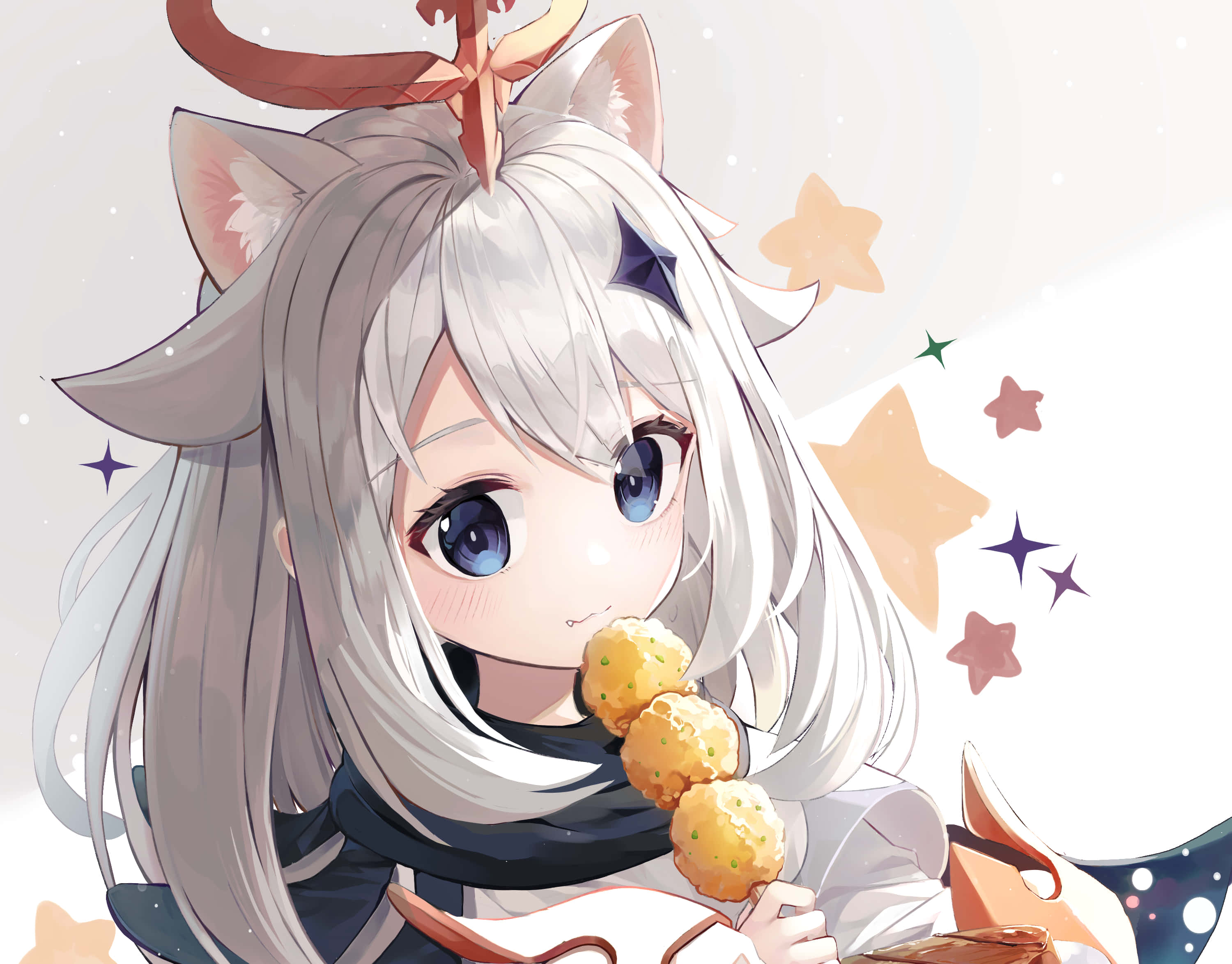 Kissa Paimon Genshin PFP Taustakuvat