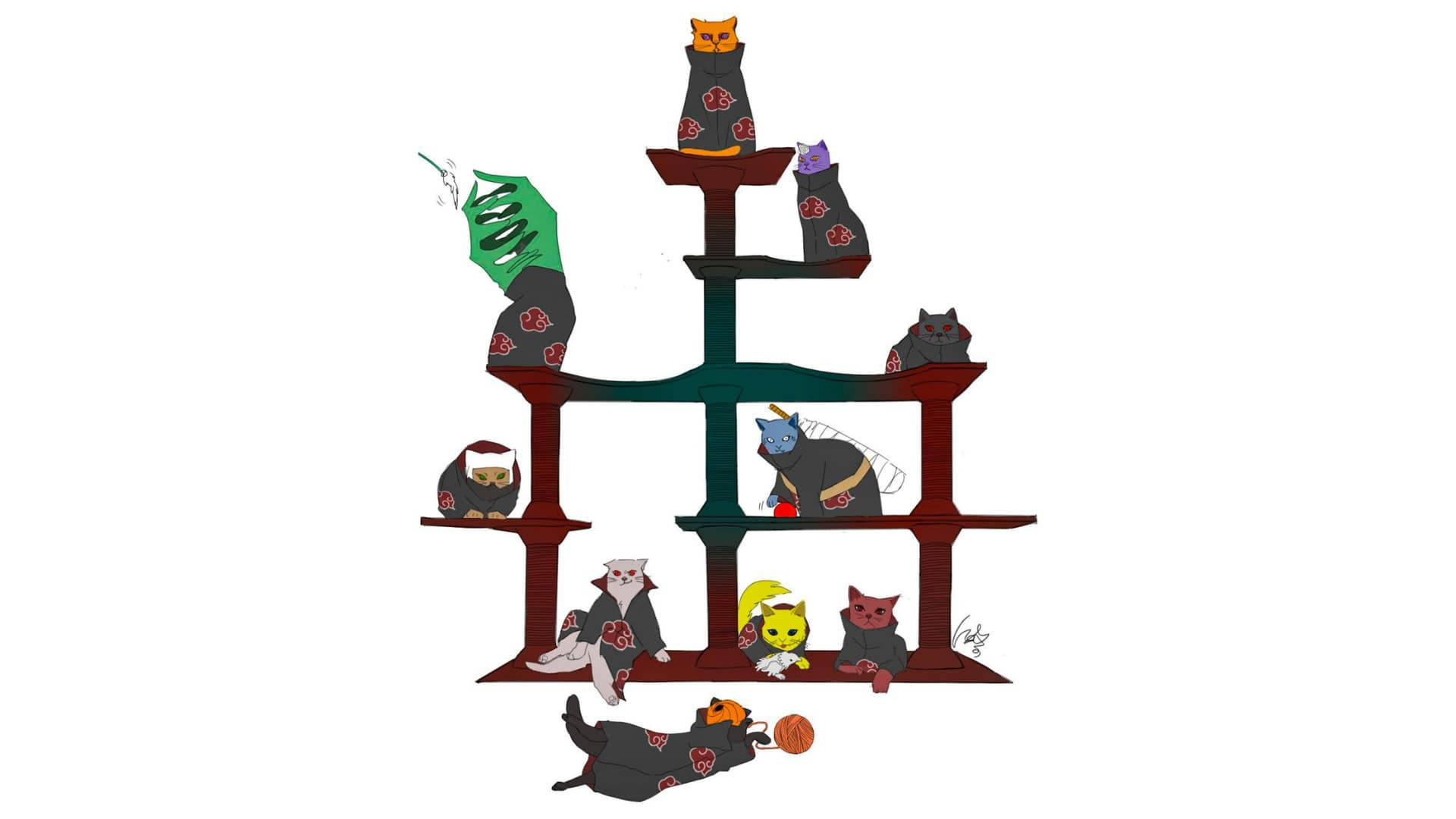 Kissat Akatsuki PC Taustakuvat