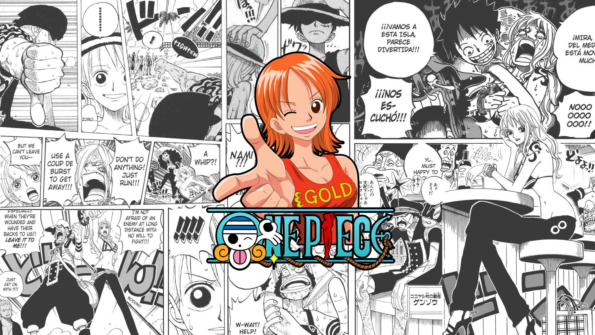 Kissavaras Nami Manga-paneeli Taustakuvat