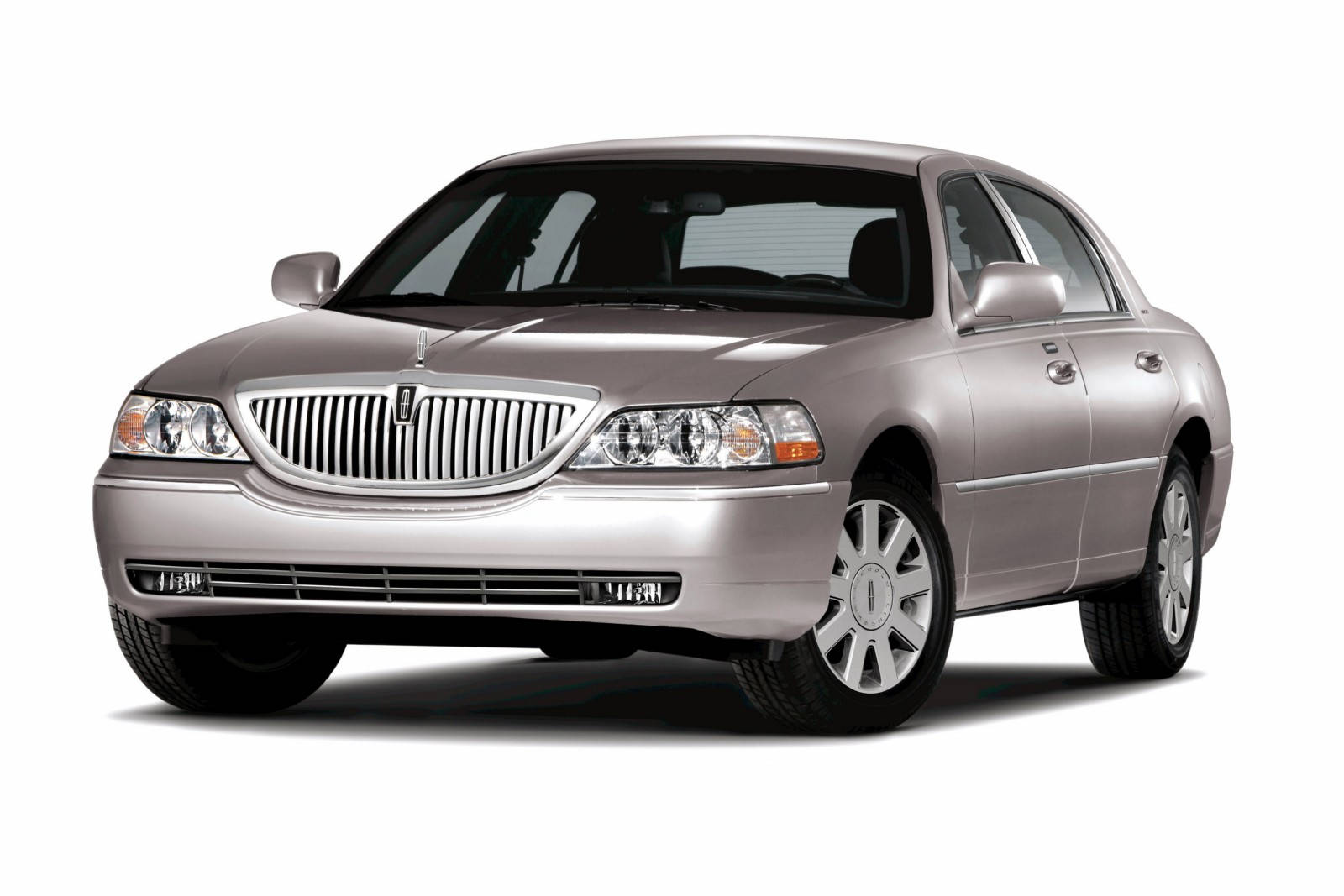 Klassinen Lincoln Town Car -malli vuodelta 2007 — Hienot autot GIF Taustakuvat