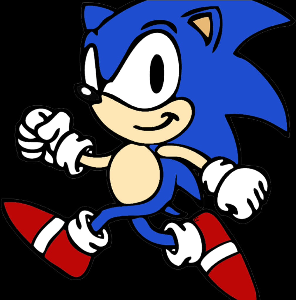 Klassinen Sonic the Hedgehog -asento Taustakuvat