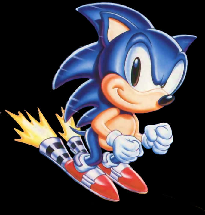 Klassinen Sonic vauhdissa Taustakuvat