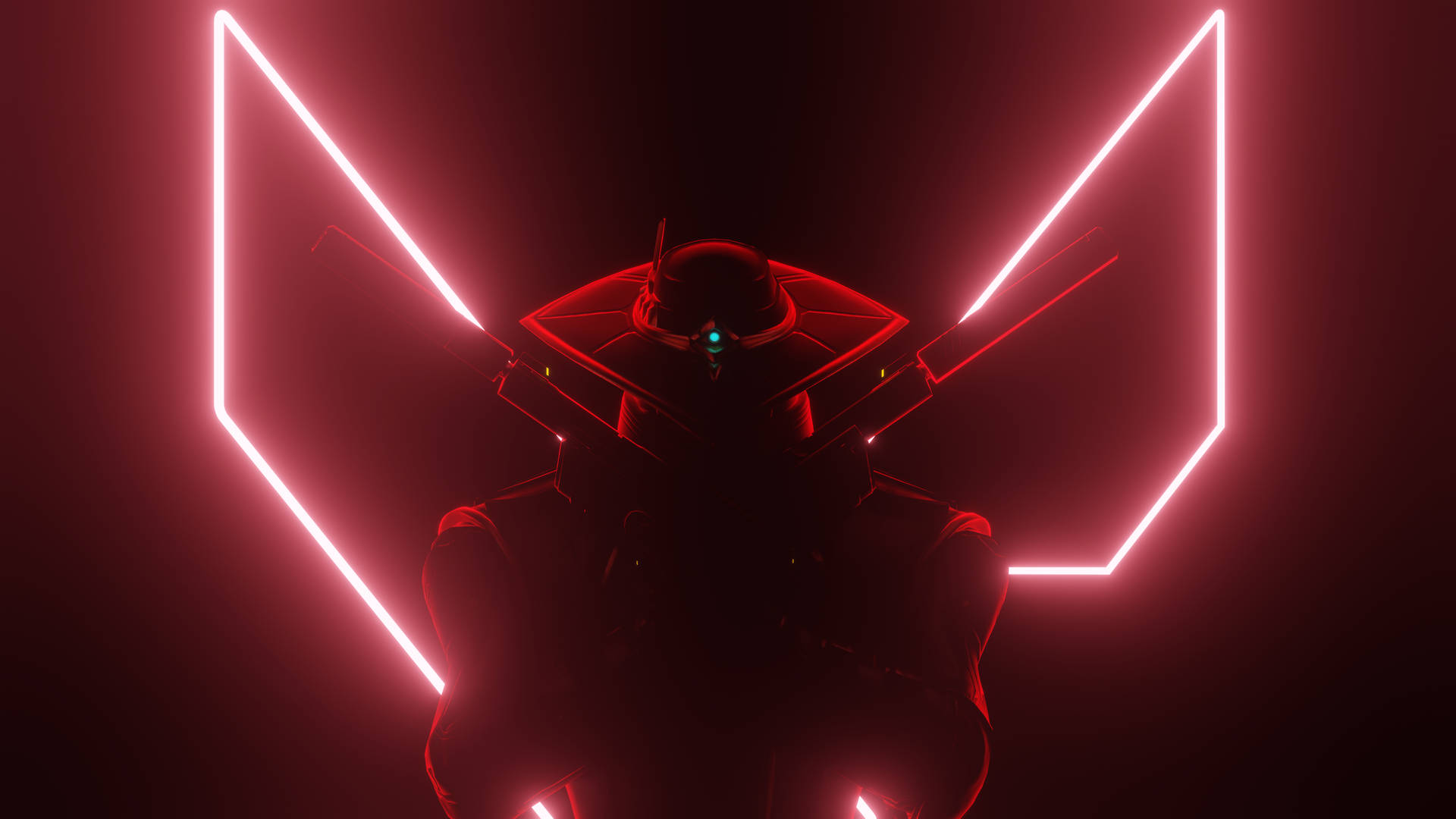 Valorant Cypher neonvalo taustakuva