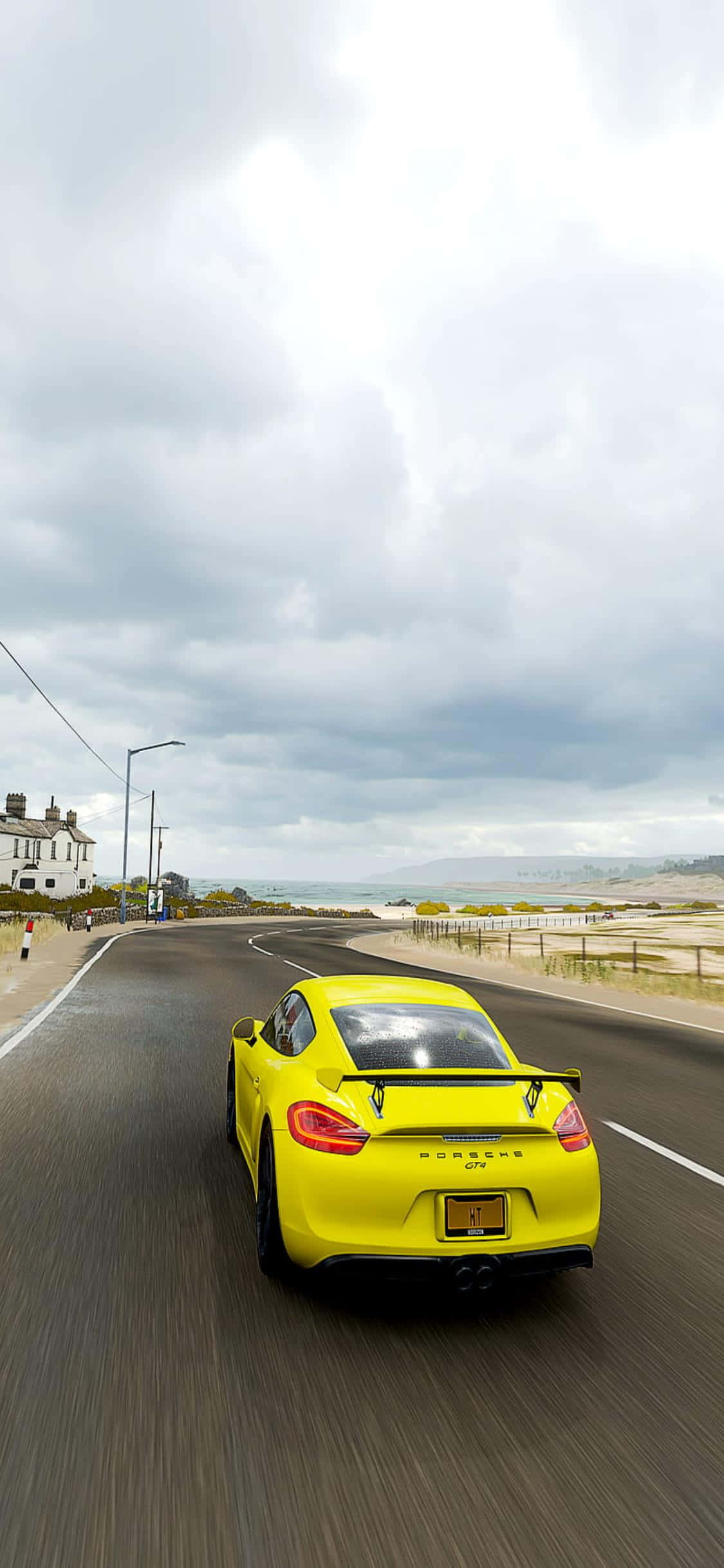Koe ajopeli kuten ennen iPhone XS:n ja Forza Horizon 4:n avulla Taustakuvat