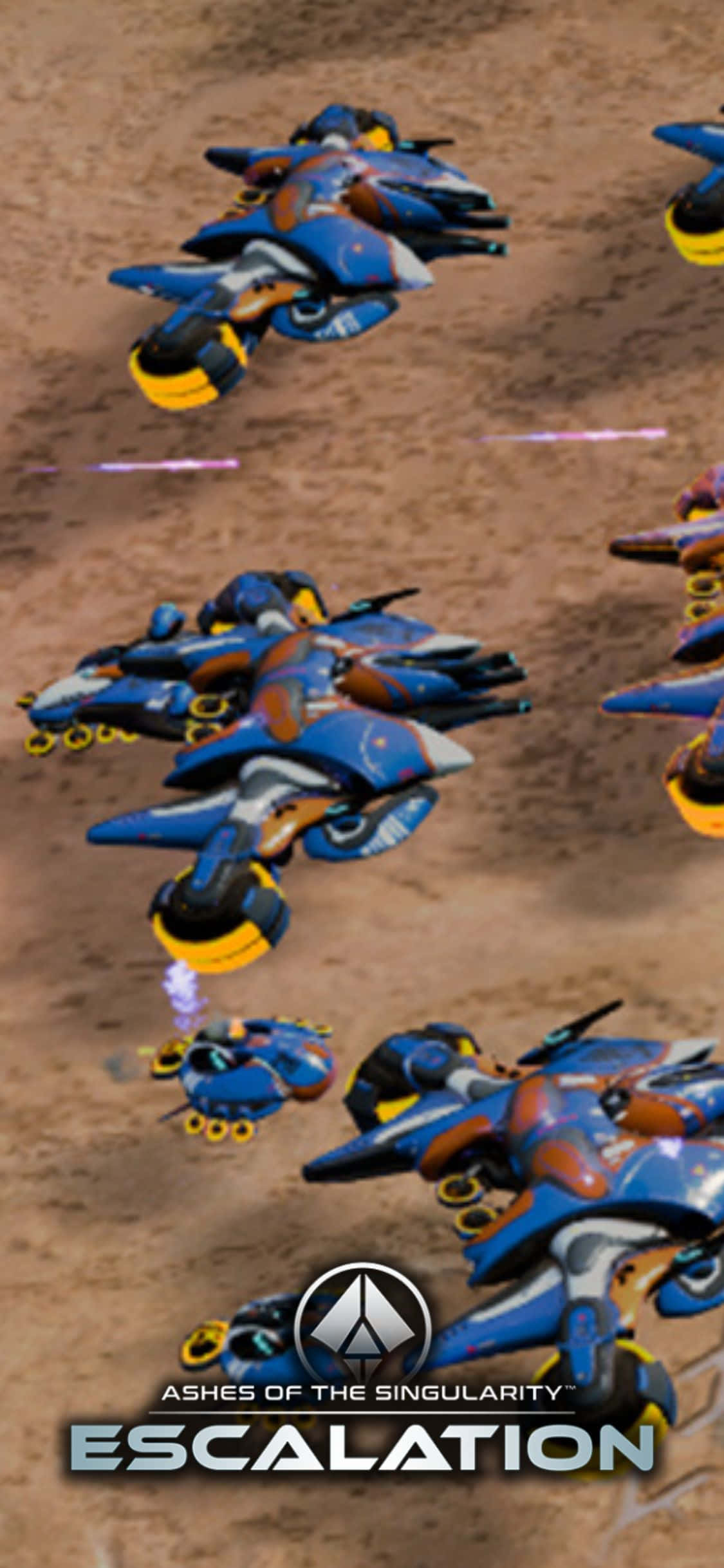 Koe Ashes Of The Singularity Escalation iPhone X:llä Taustakuvat