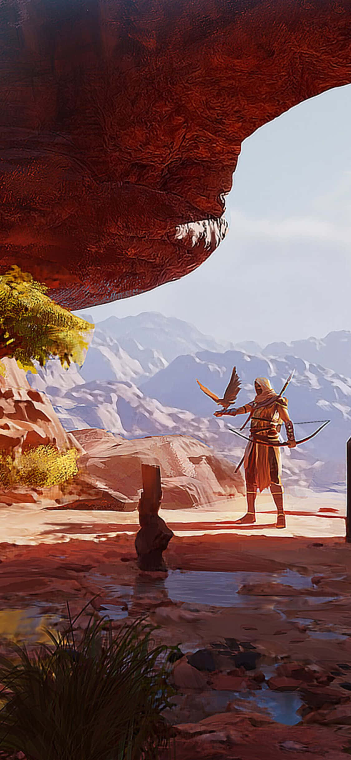 Koe Assassin's Creed Originsin seikkailu iPhone X:lläsi Taustakuvat
