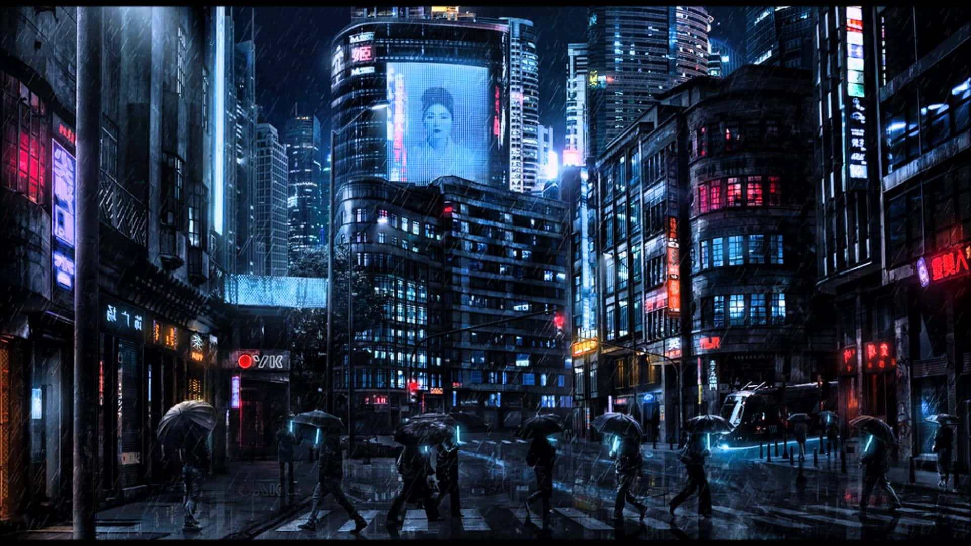 Koe Dark Cityn kaoottinen maailma Taustakuvat