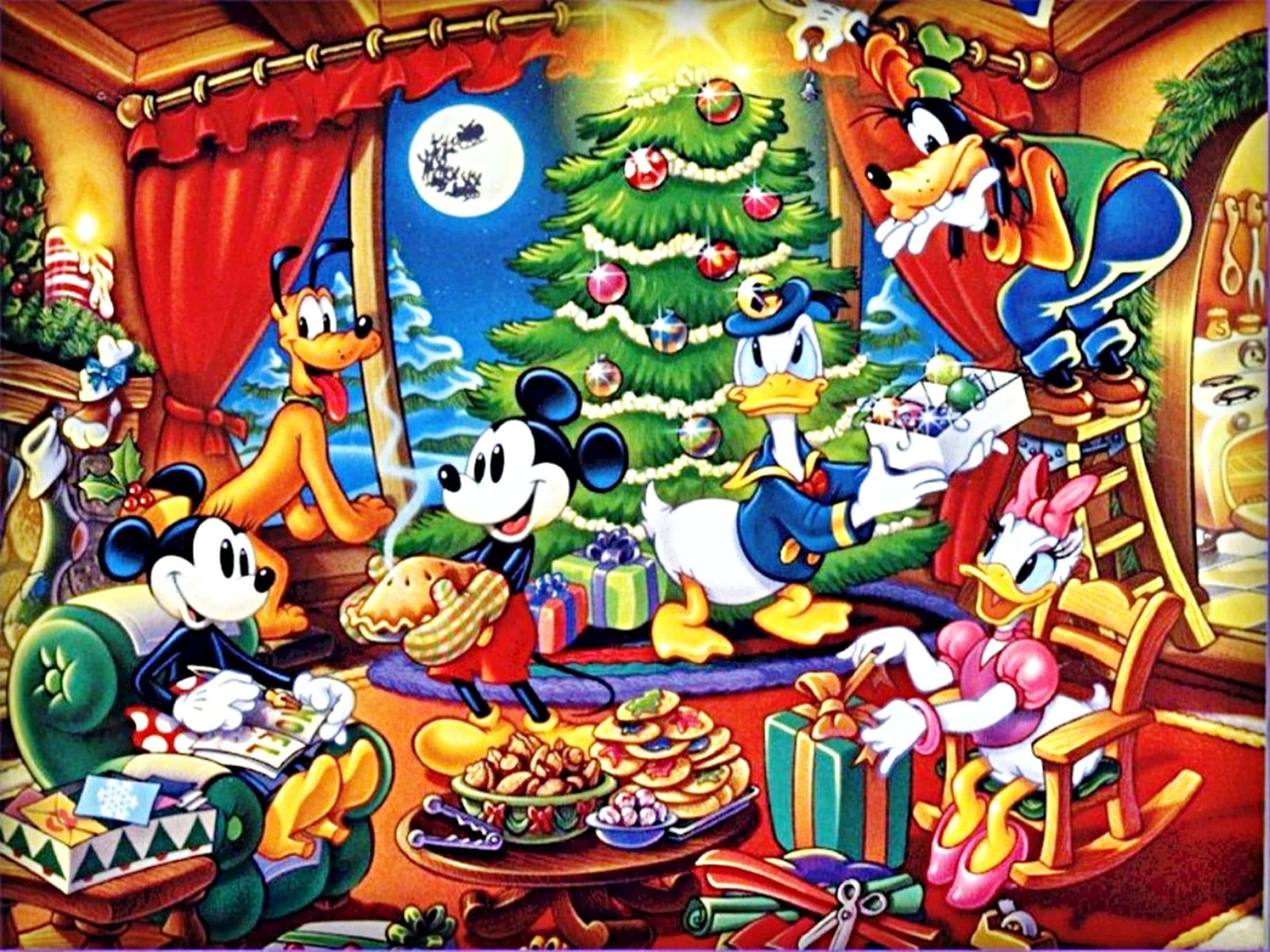Koe Disney-joulun taika Taustakuvat