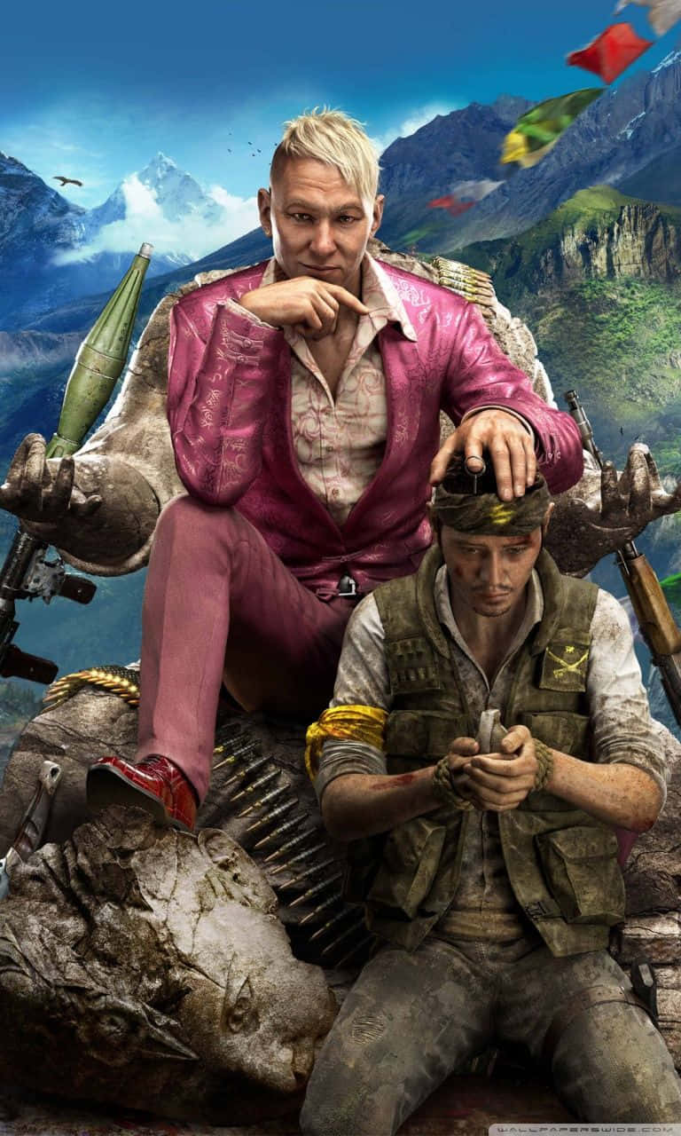 Koe Far Cry 3:n jännitys iPhone Xs:llä Taustakuvat